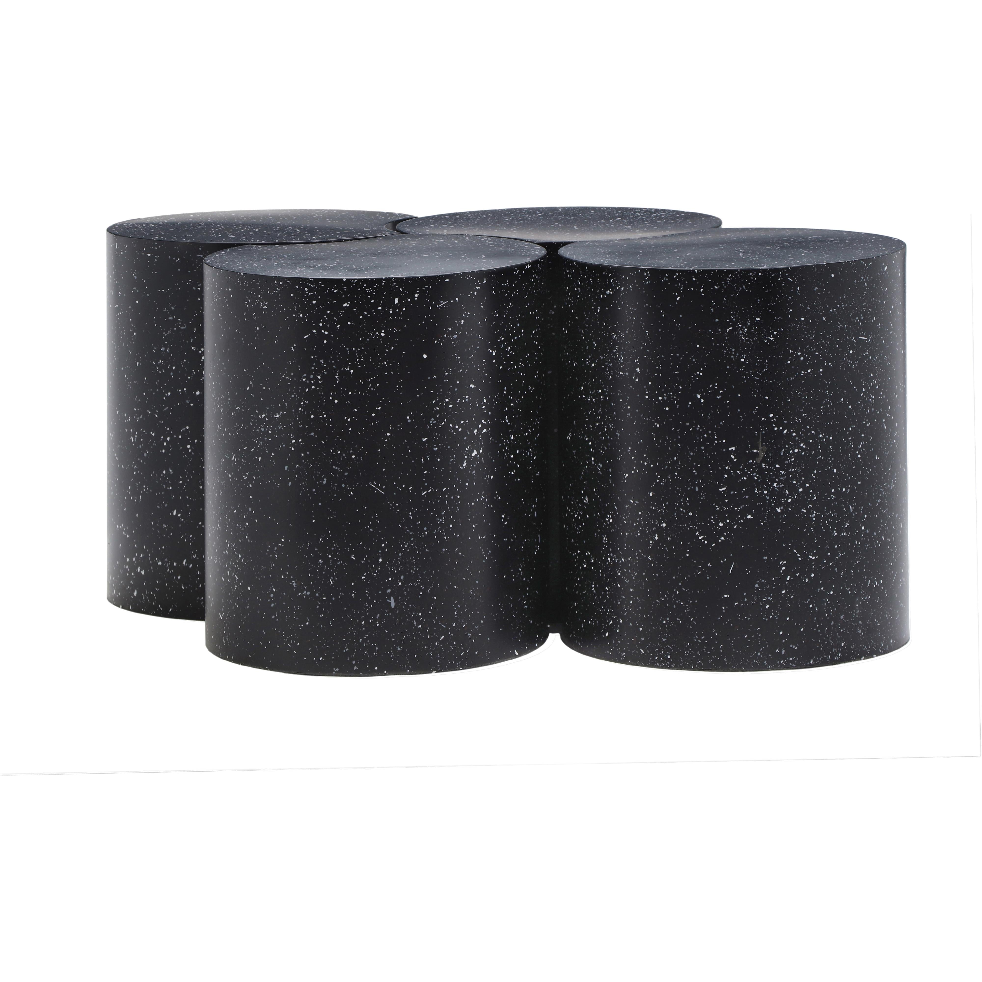 Meridian Dimple Black Coffee Table