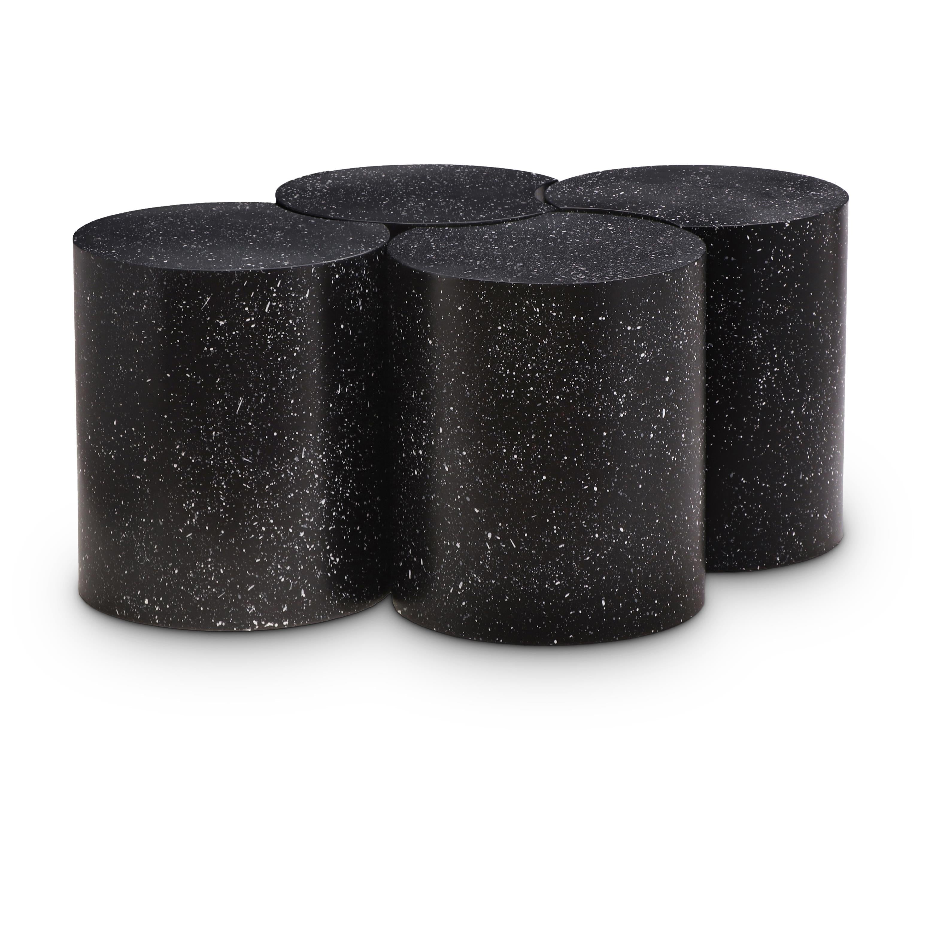 Meridian Dimple Black Coffee Table