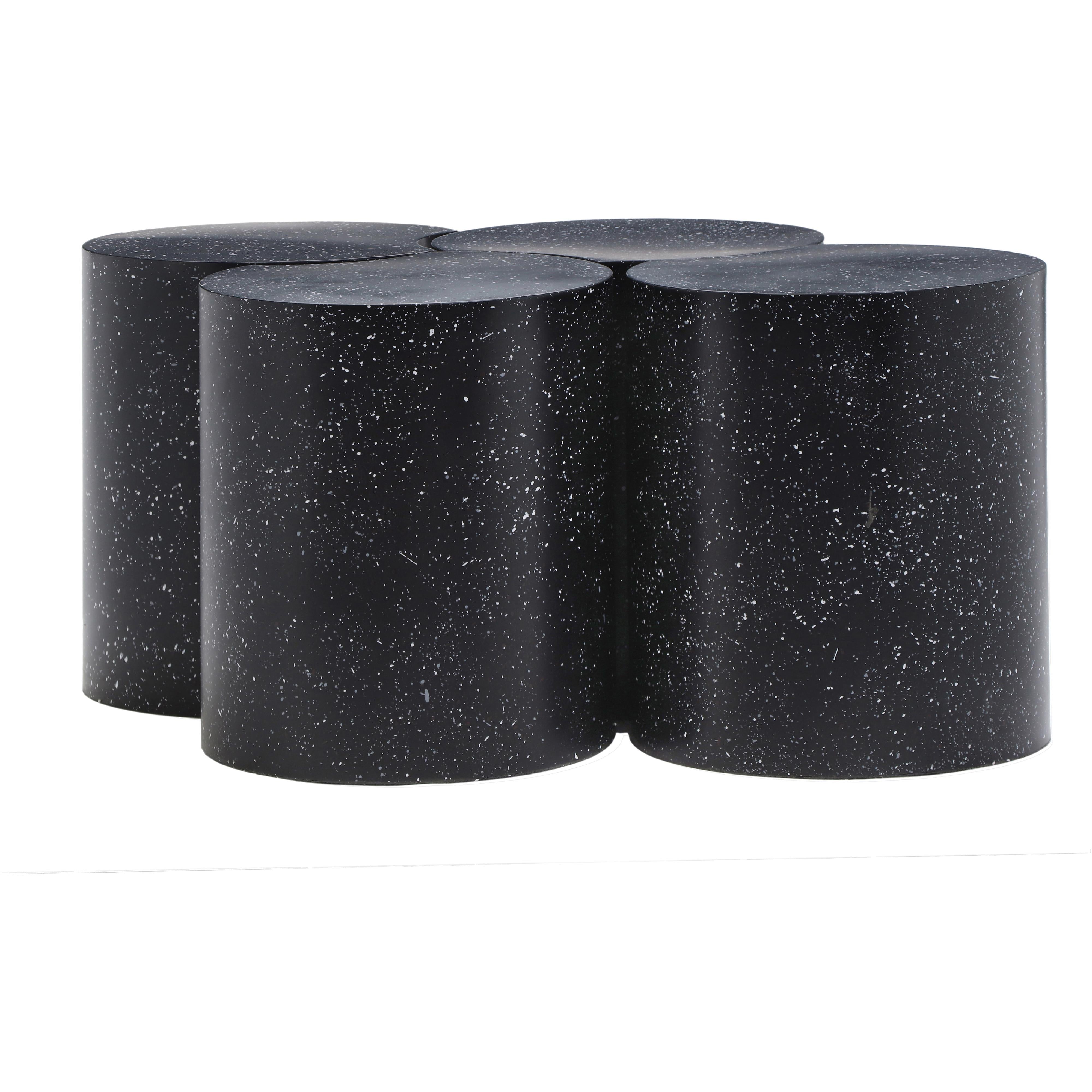 Meridian Dimple Black Coffee Table