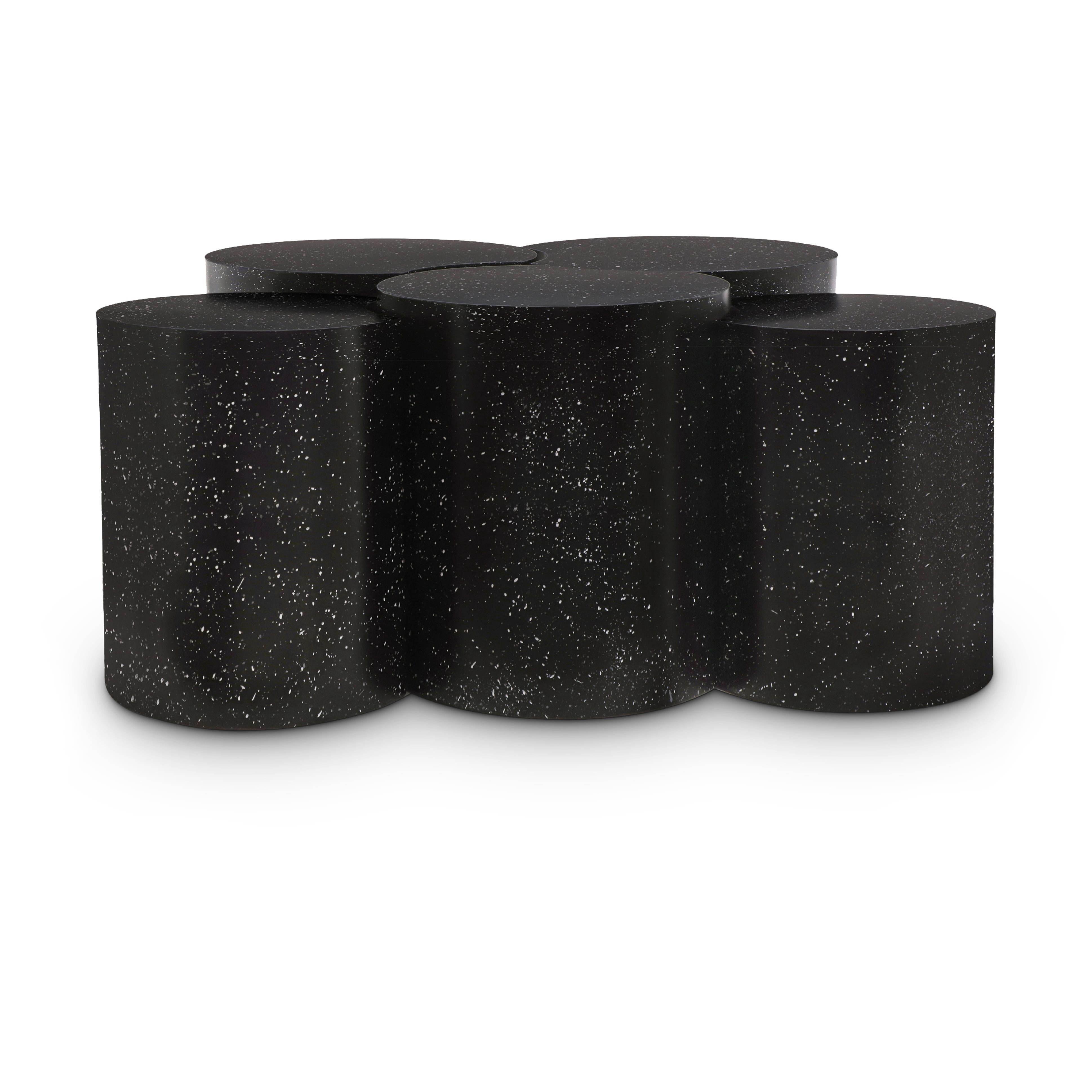Meridian Dimple Black Coffee Table