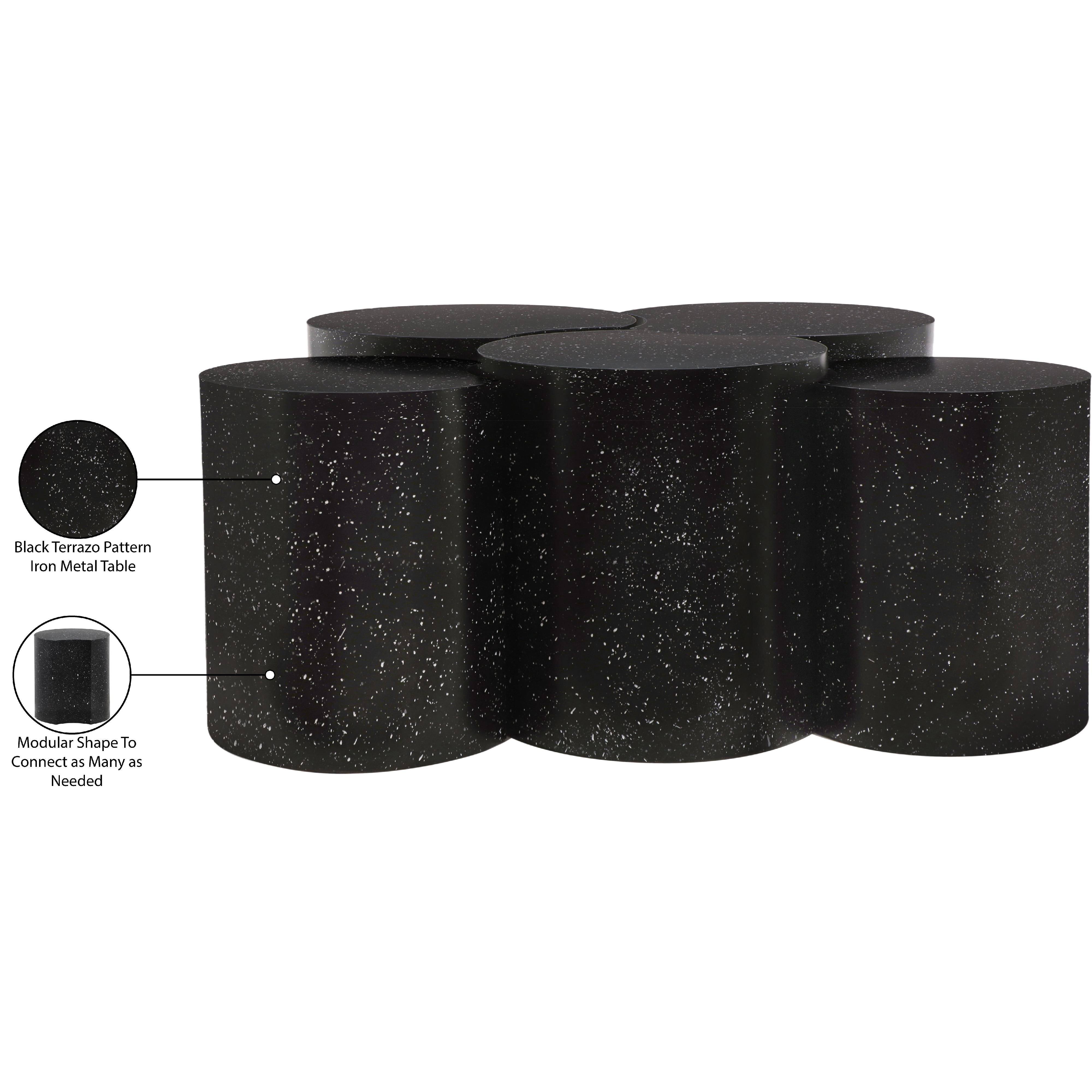 Meridian Dimple Black Coffee Table