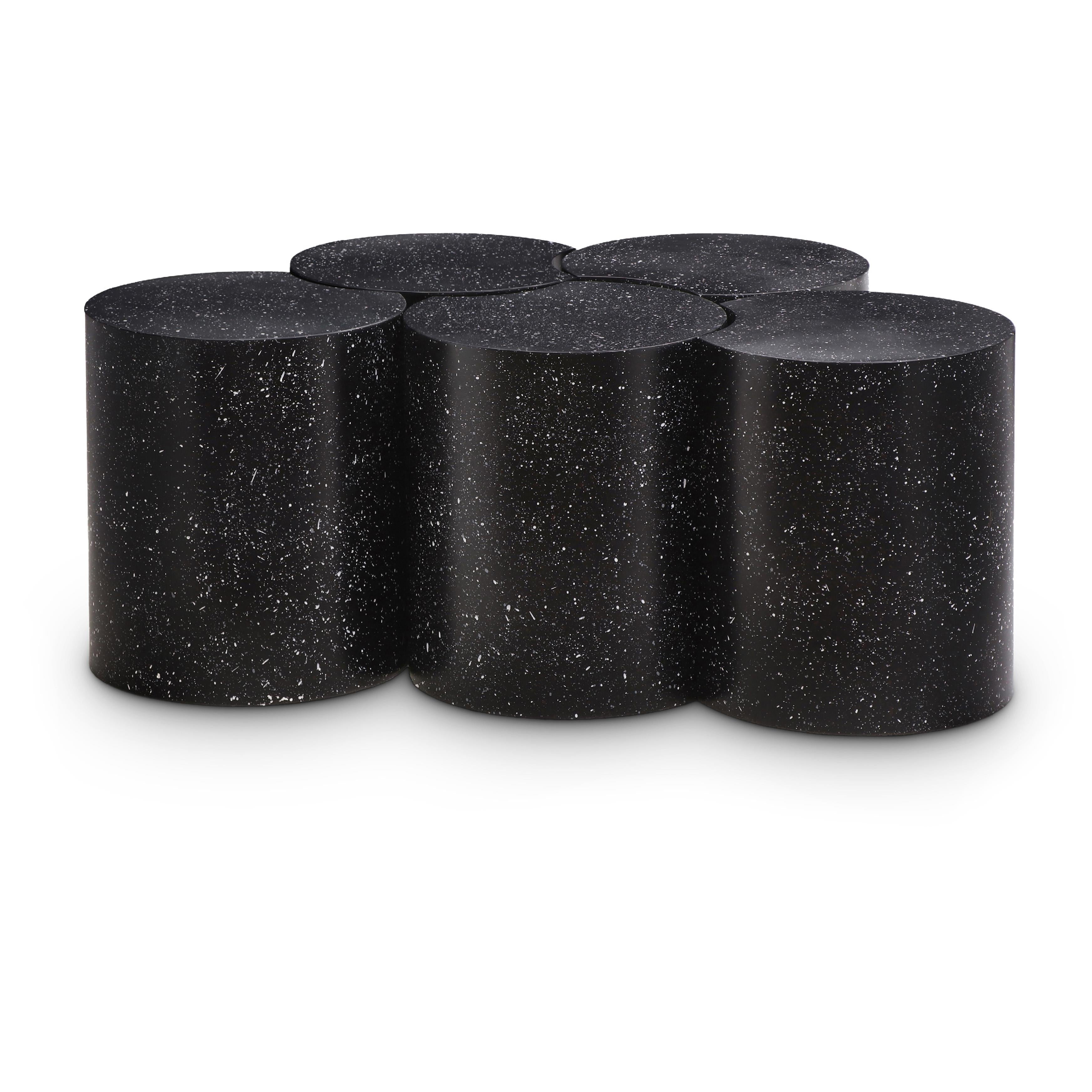 Meridian Dimple Black Coffee Table