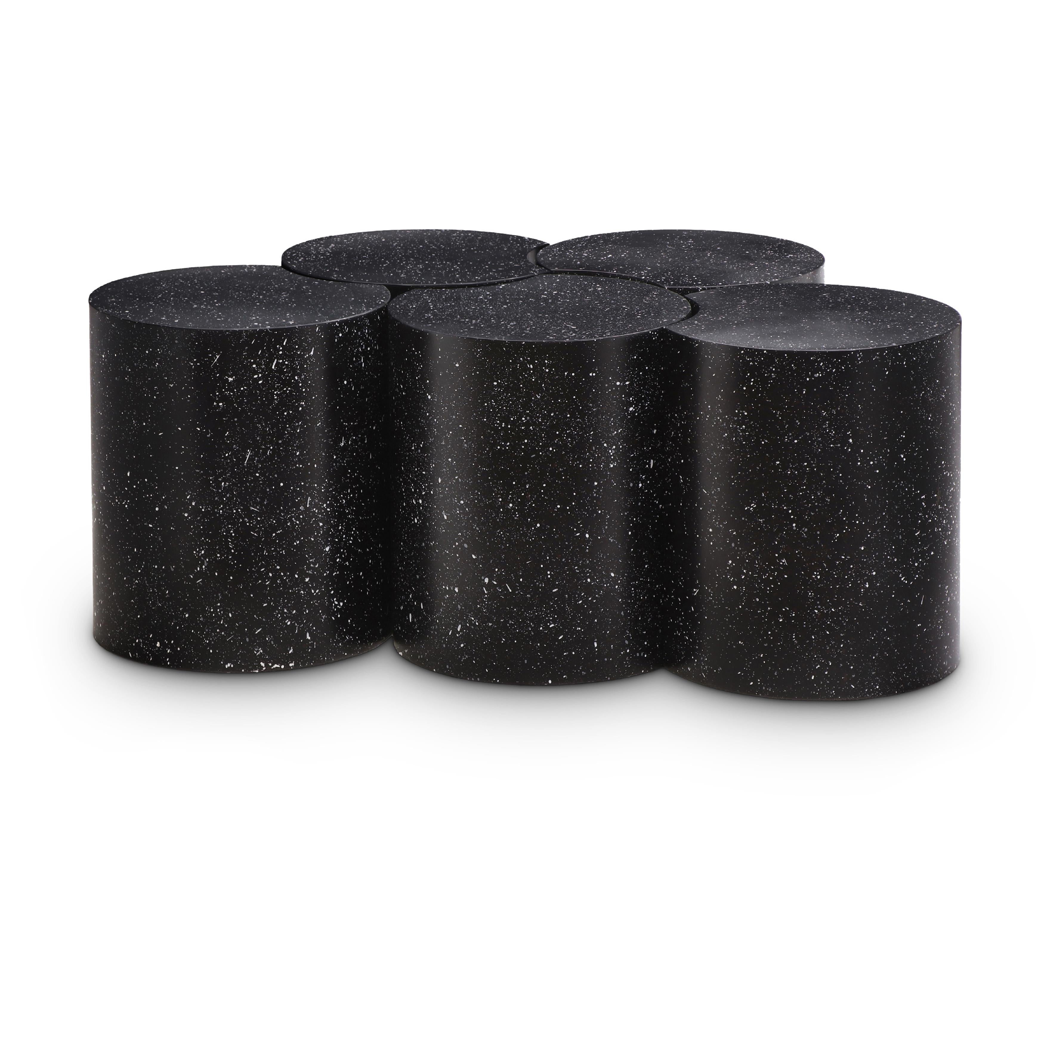 Meridian Dimple Black Coffee Table
