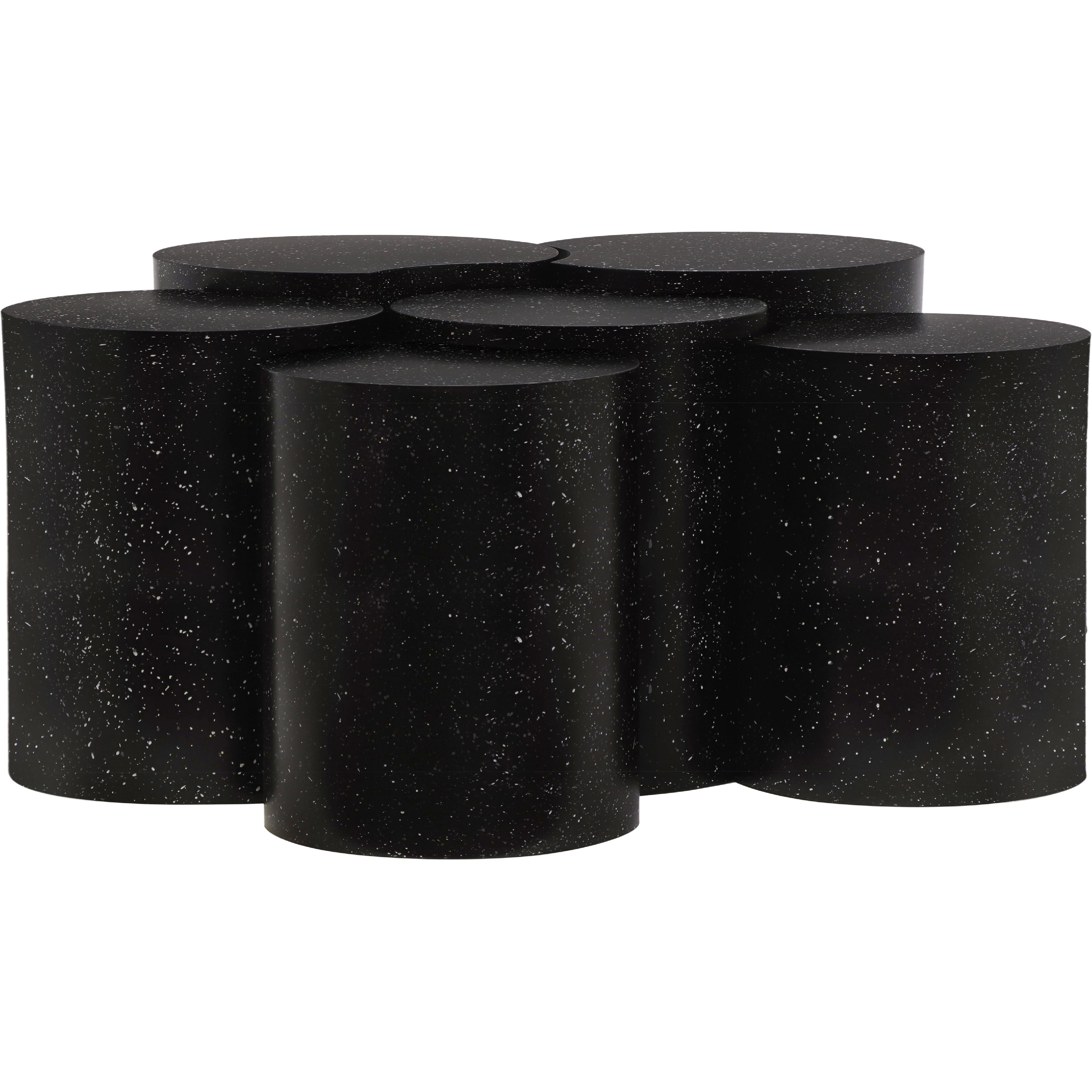 Meridian Dimple Black Coffee Table