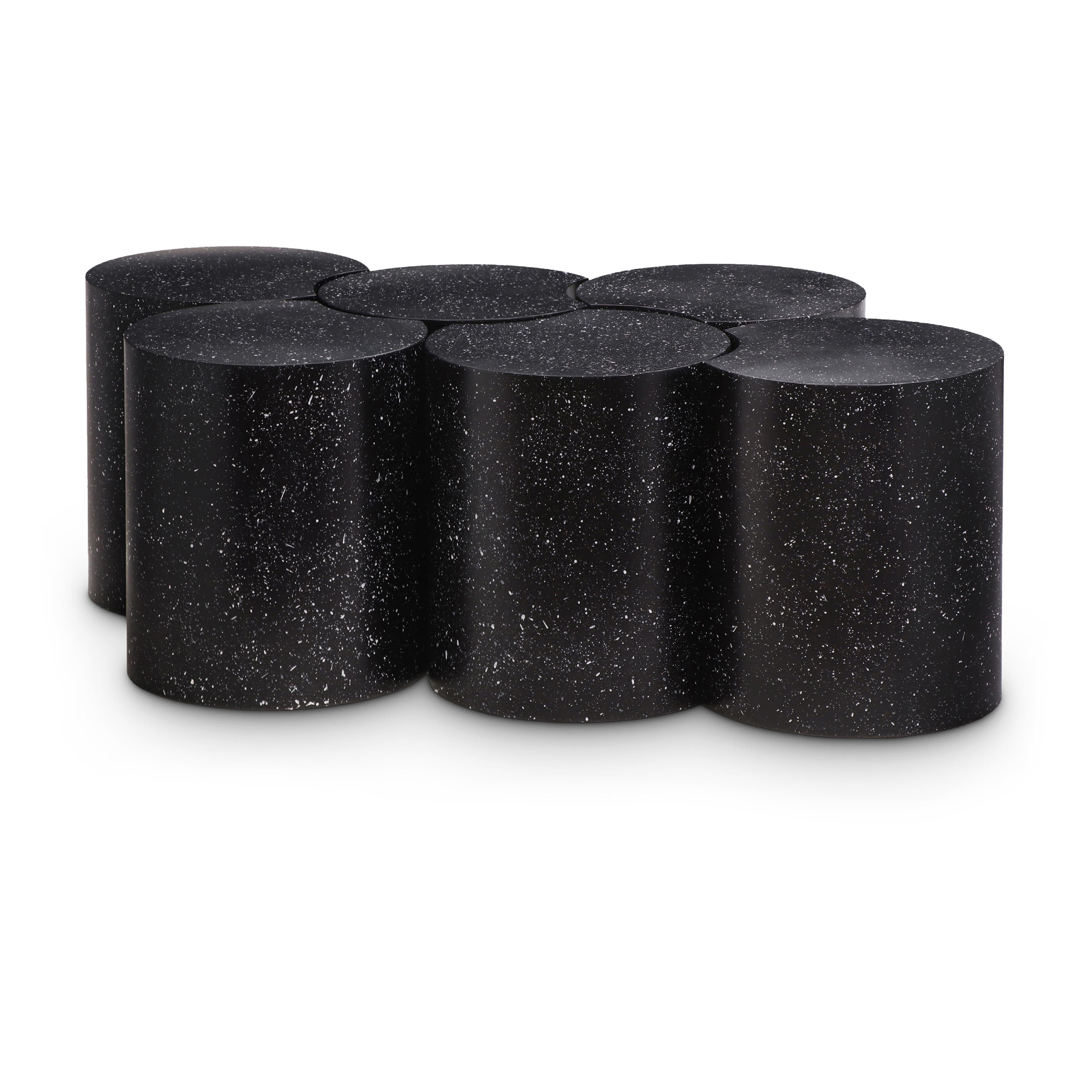 Meridian Dimple Black Coffee Table