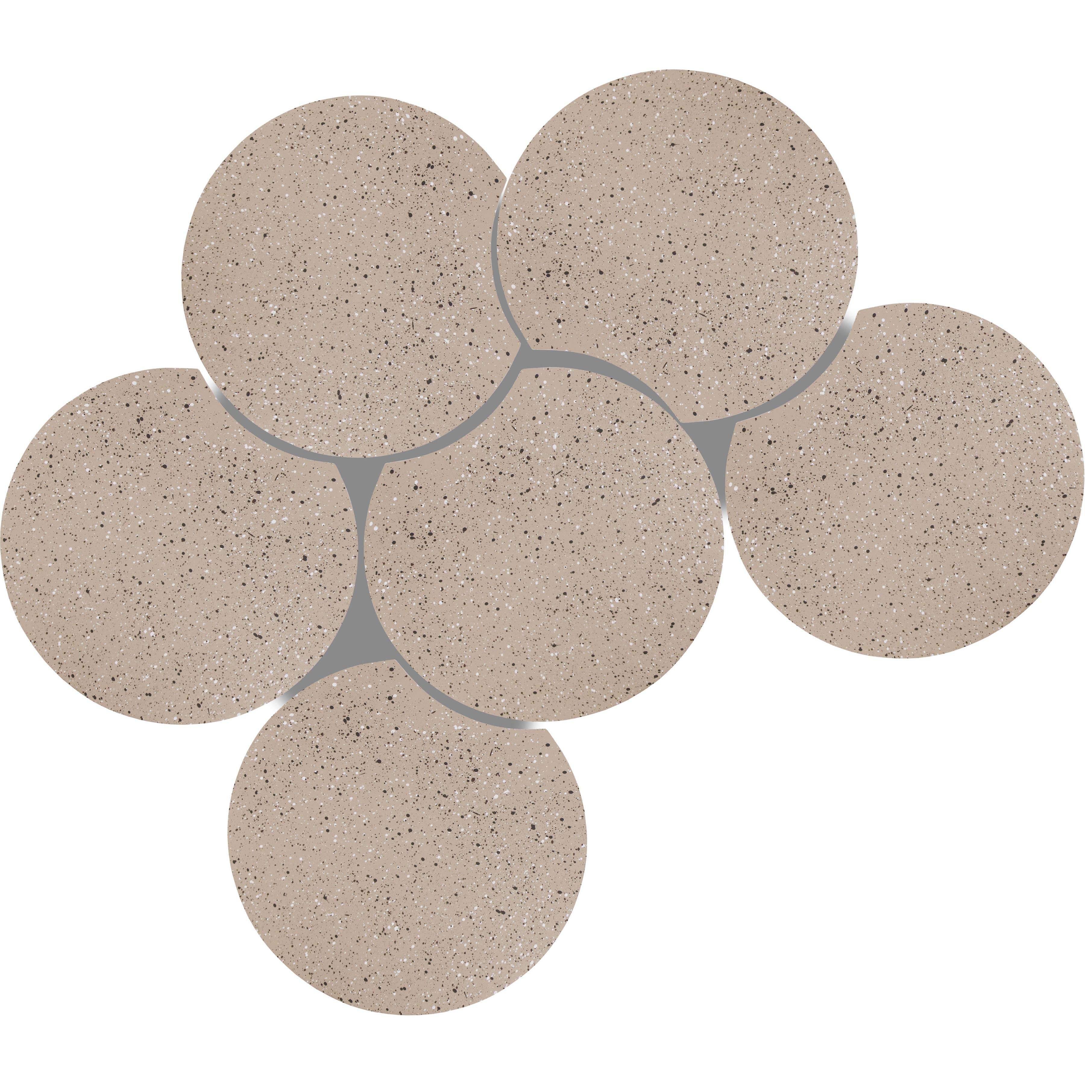 Meridian Dimple Taupe Coffee Table
