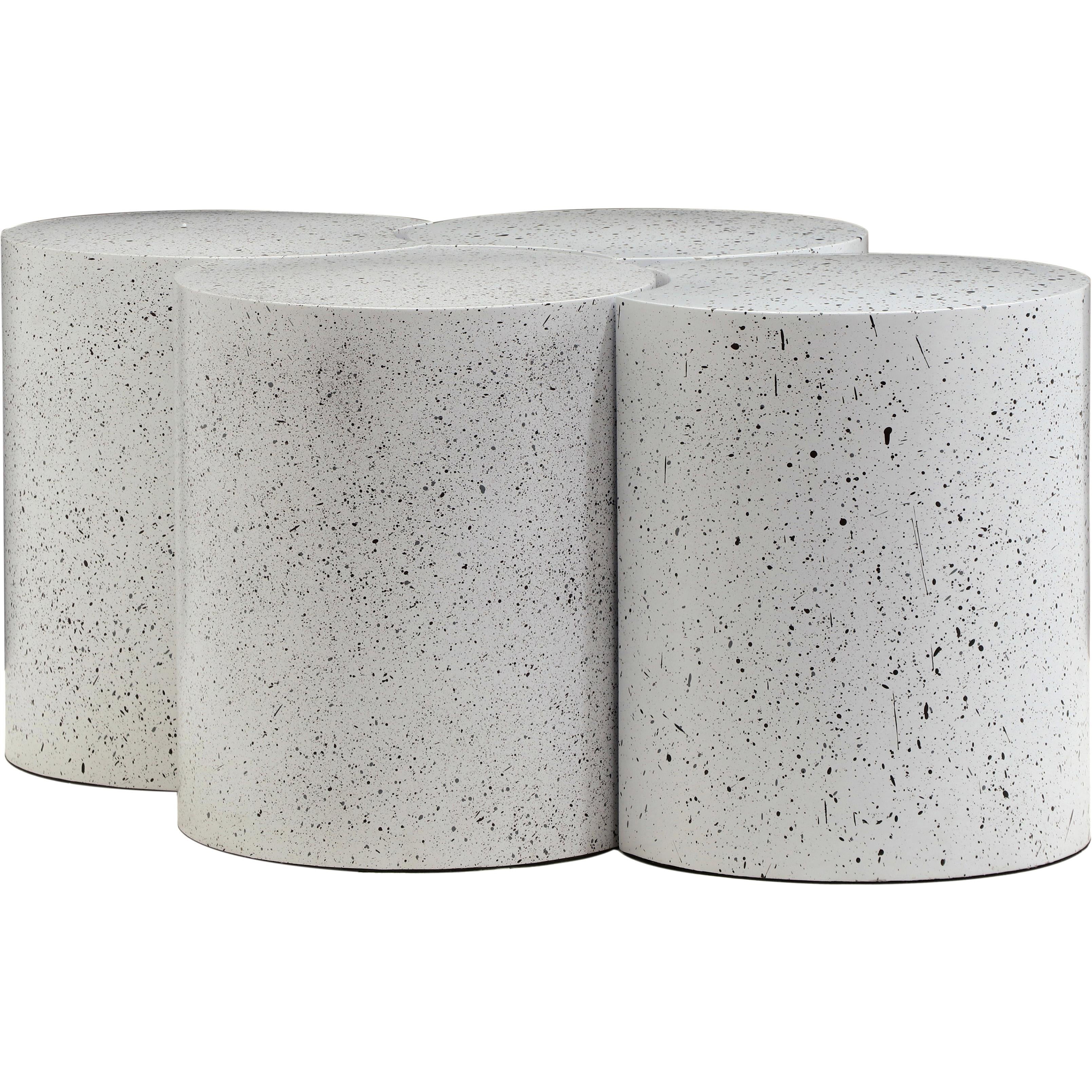 Meridian Dimple White Coffee Table