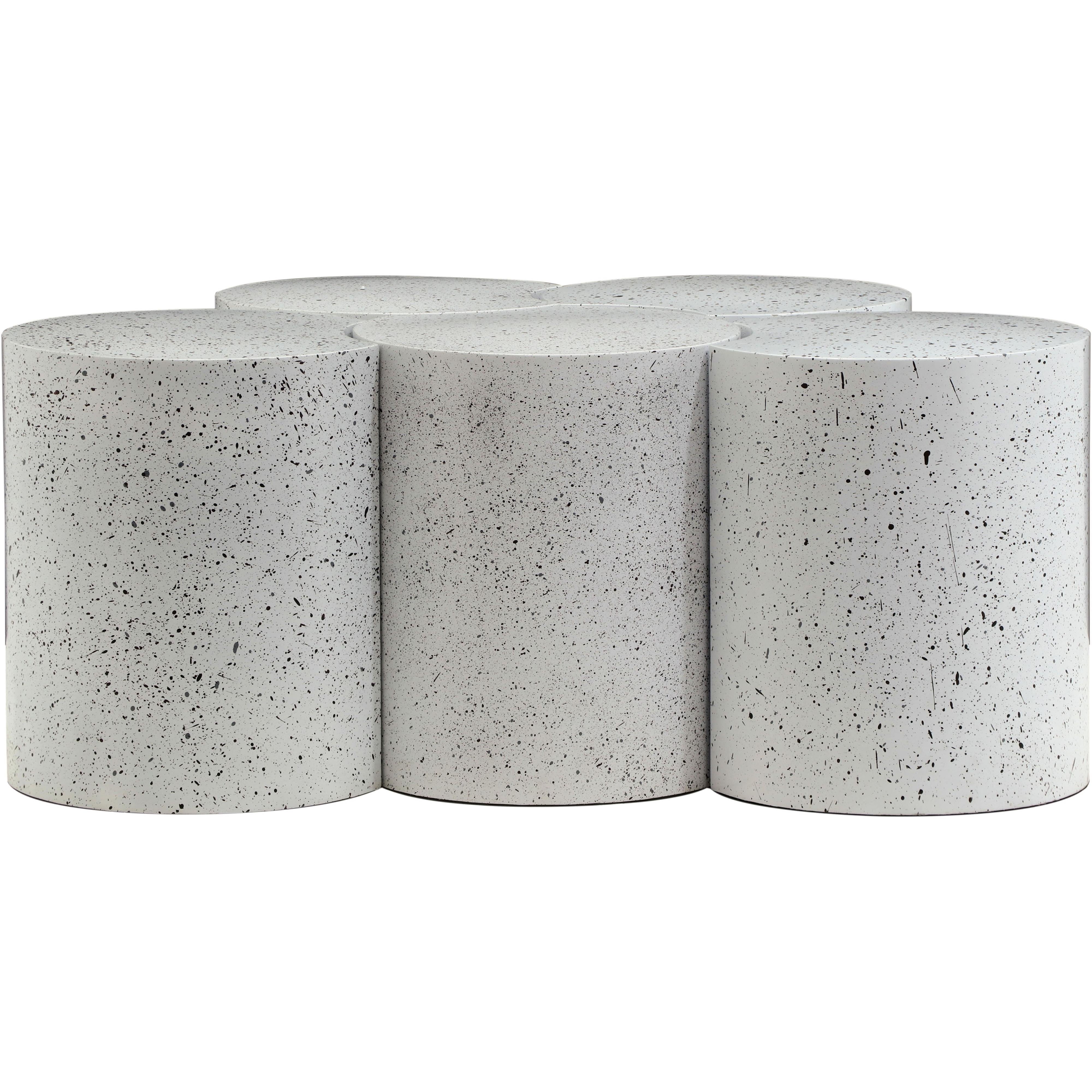 Meridian Dimple White Coffee Table