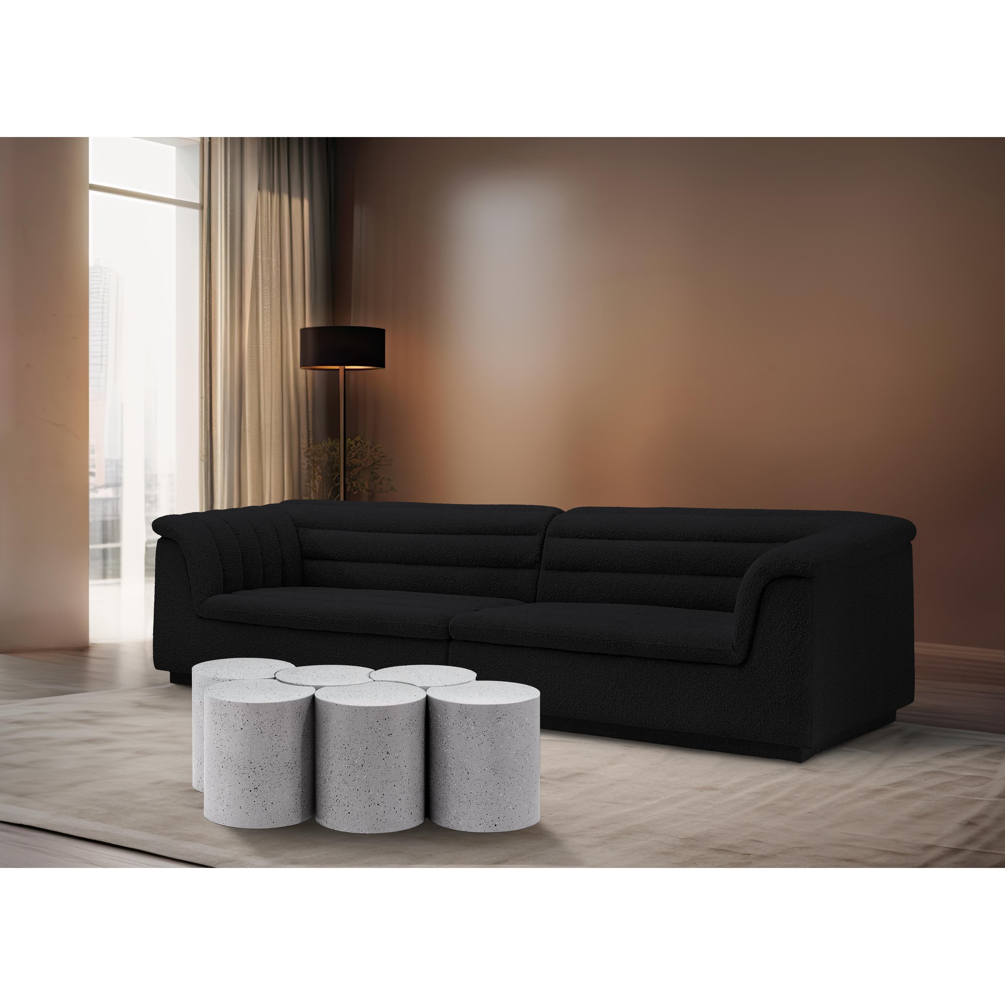 Meridian Dimple White Coffee Table