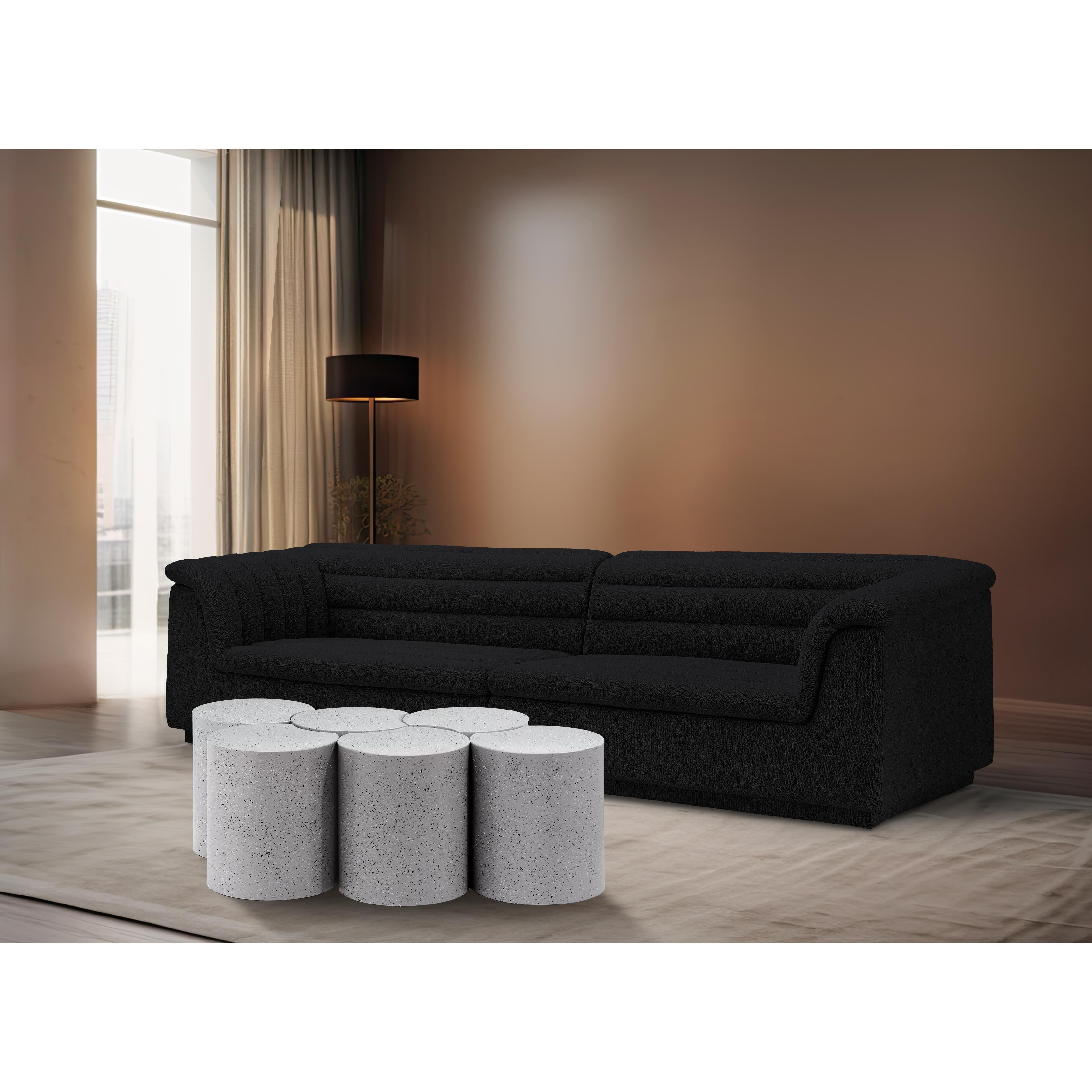 Meridian Dimple White Coffee Table