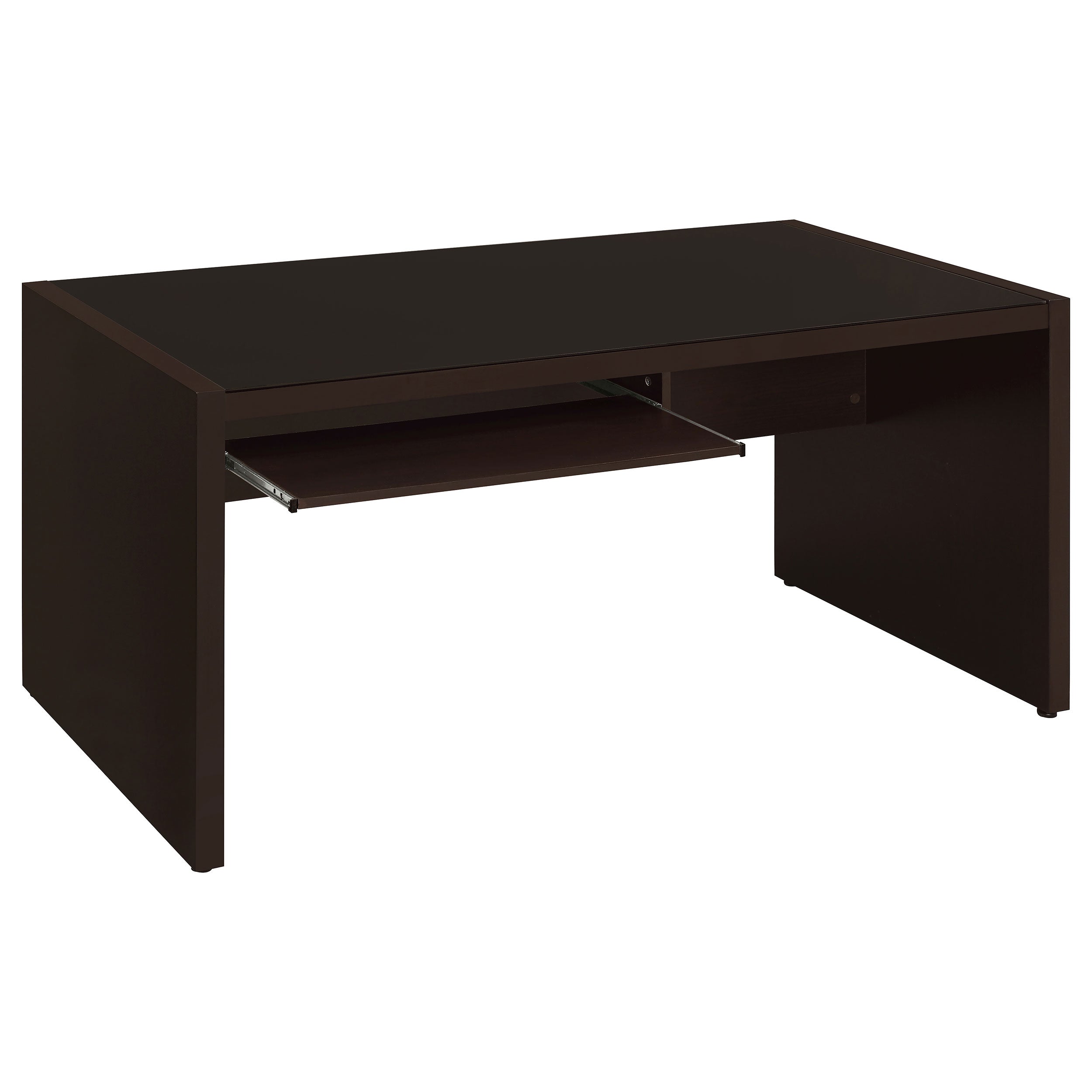 Skeena 35-inch Home Office Mobile Return Desk Cappuccino