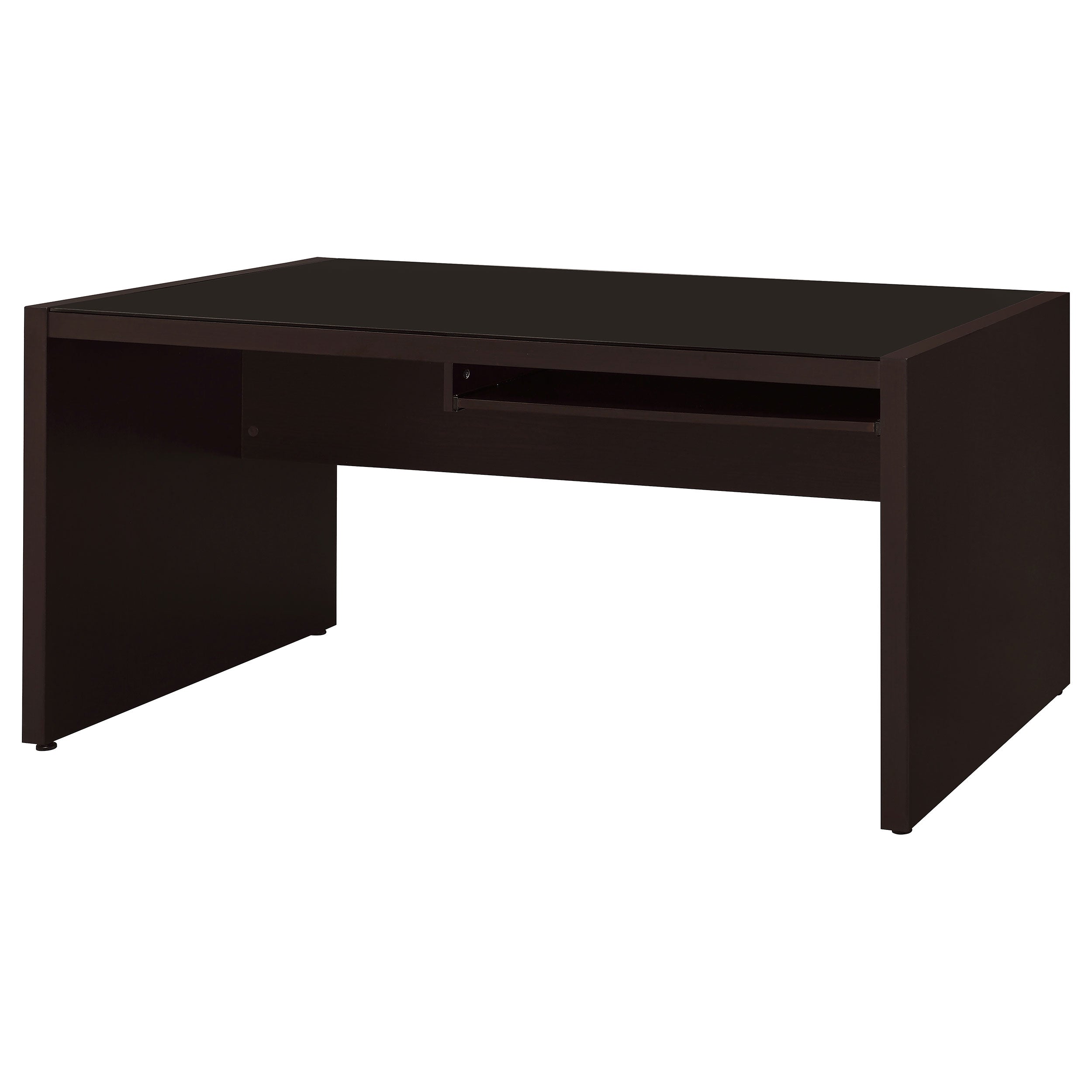 Skeena 35-inch Home Office Mobile Return Desk Cappuccino