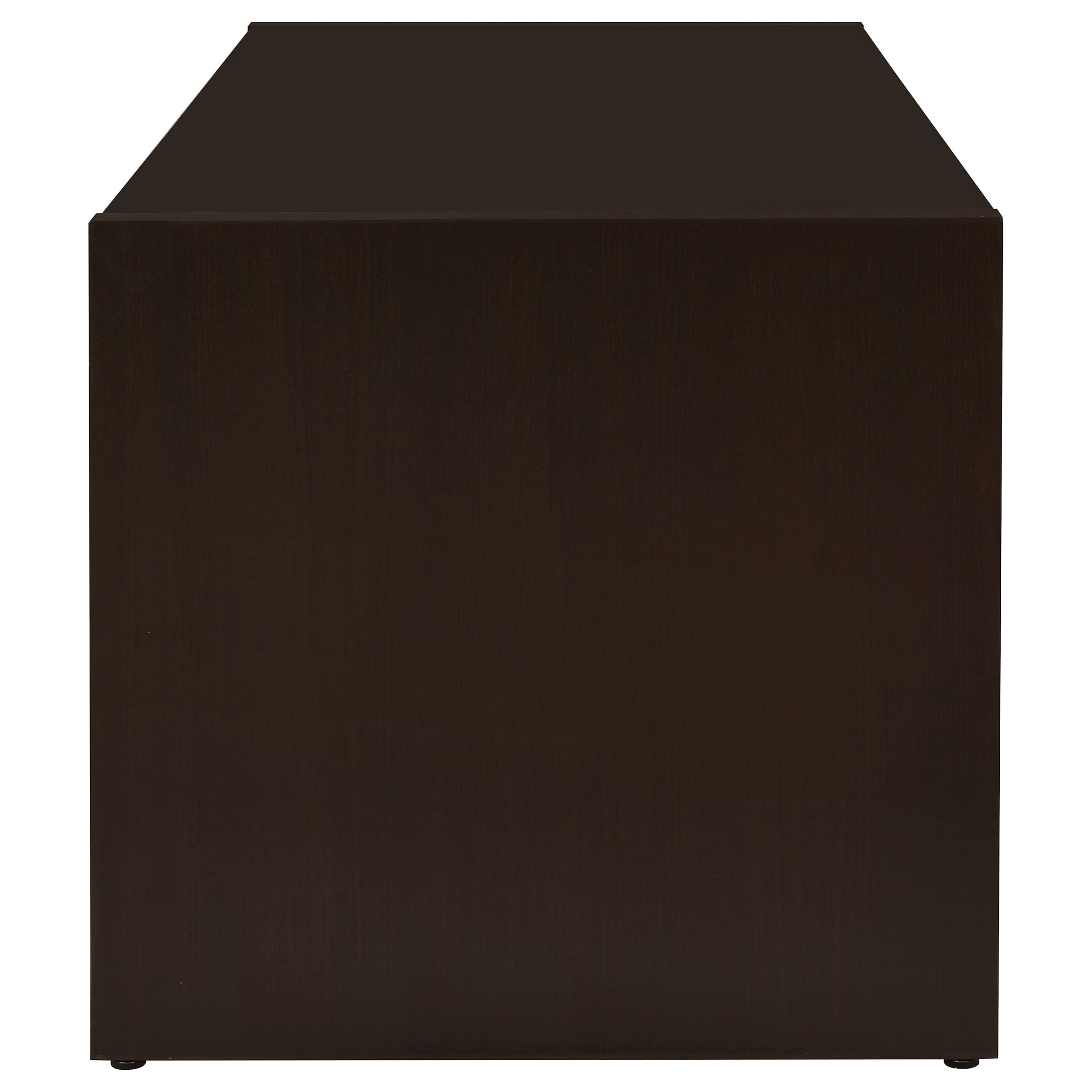 Skeena 35-inch Home Office Mobile Return Desk Cappuccino