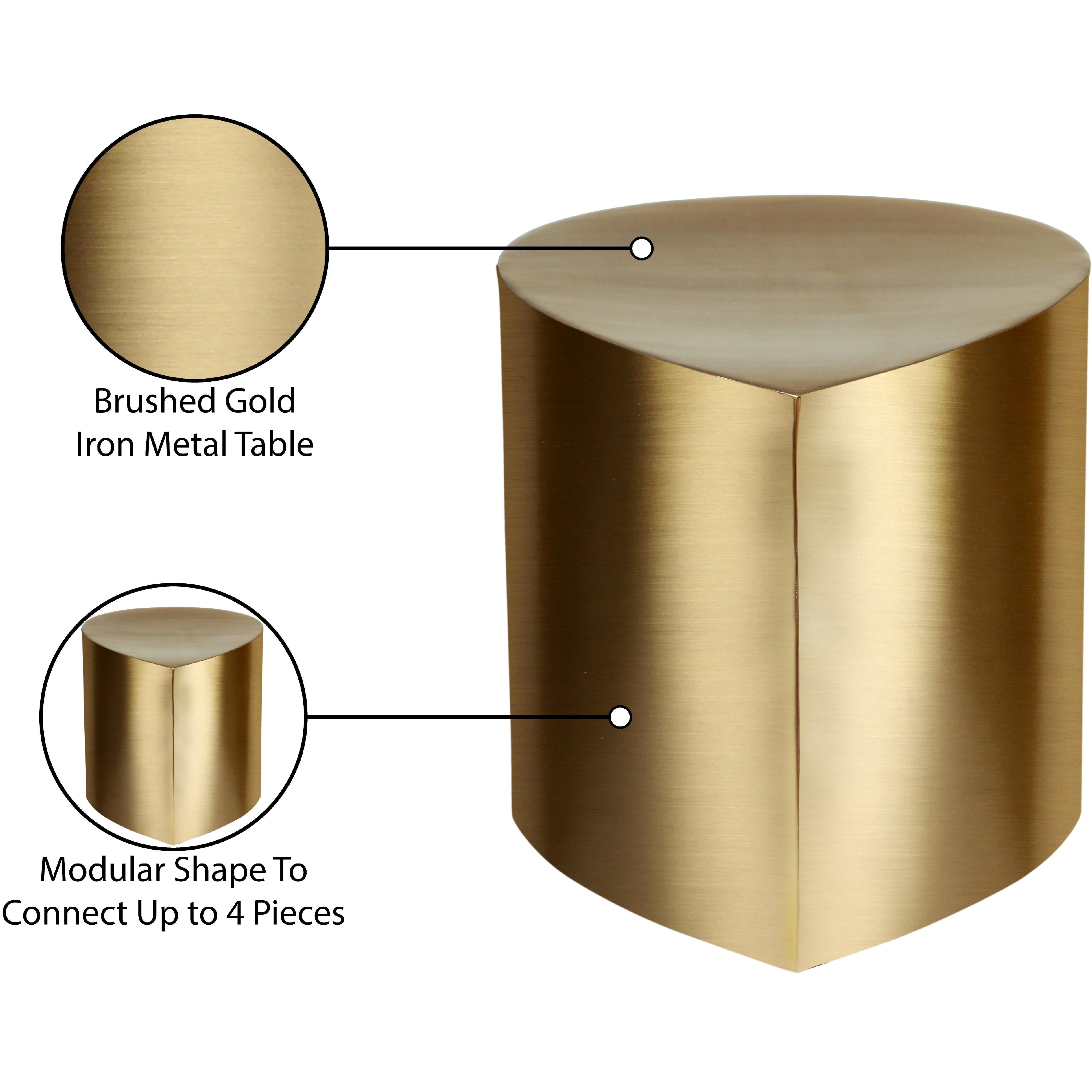 Meridian Petal Gold Coffee Table