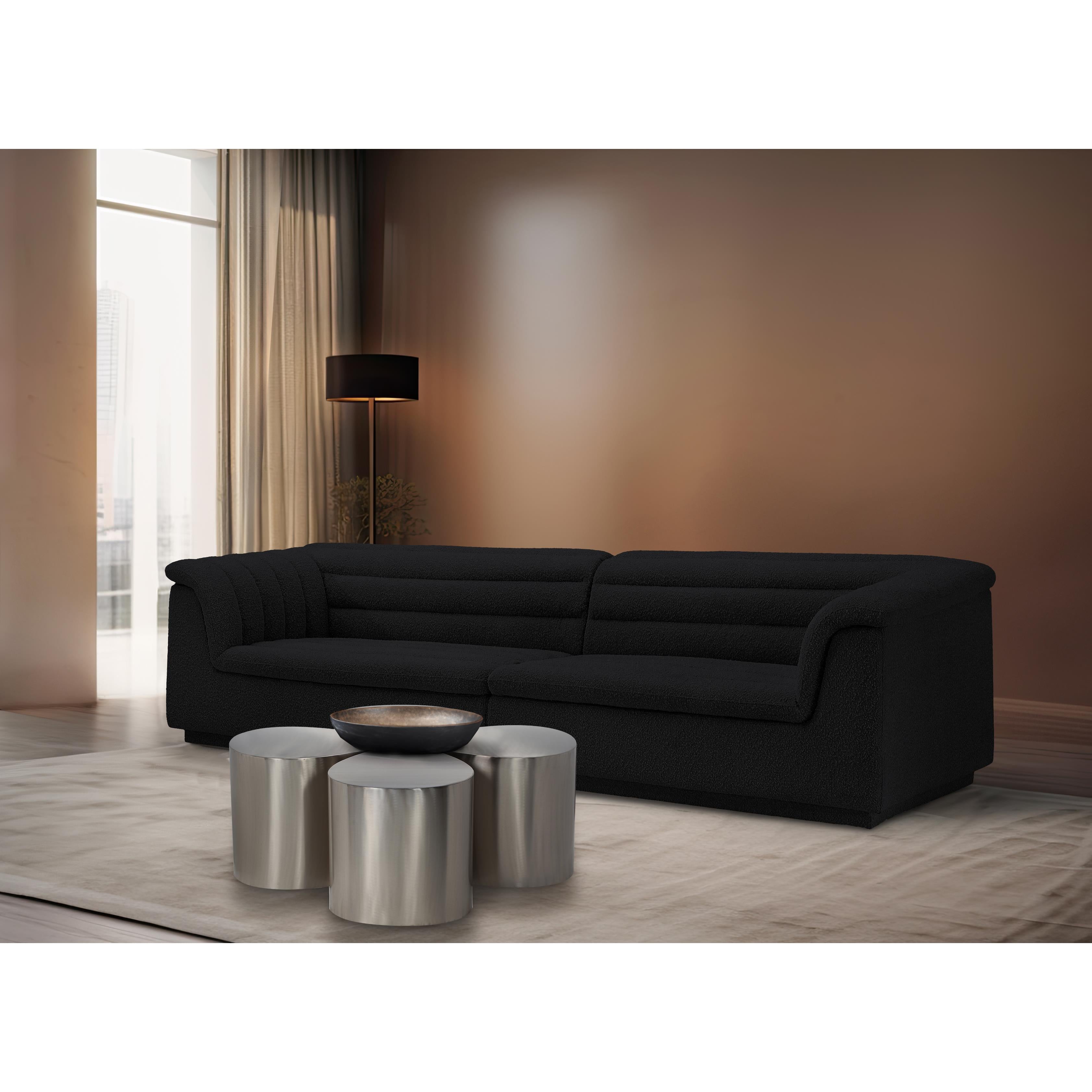 Meridian Petal Silver Coffee Table