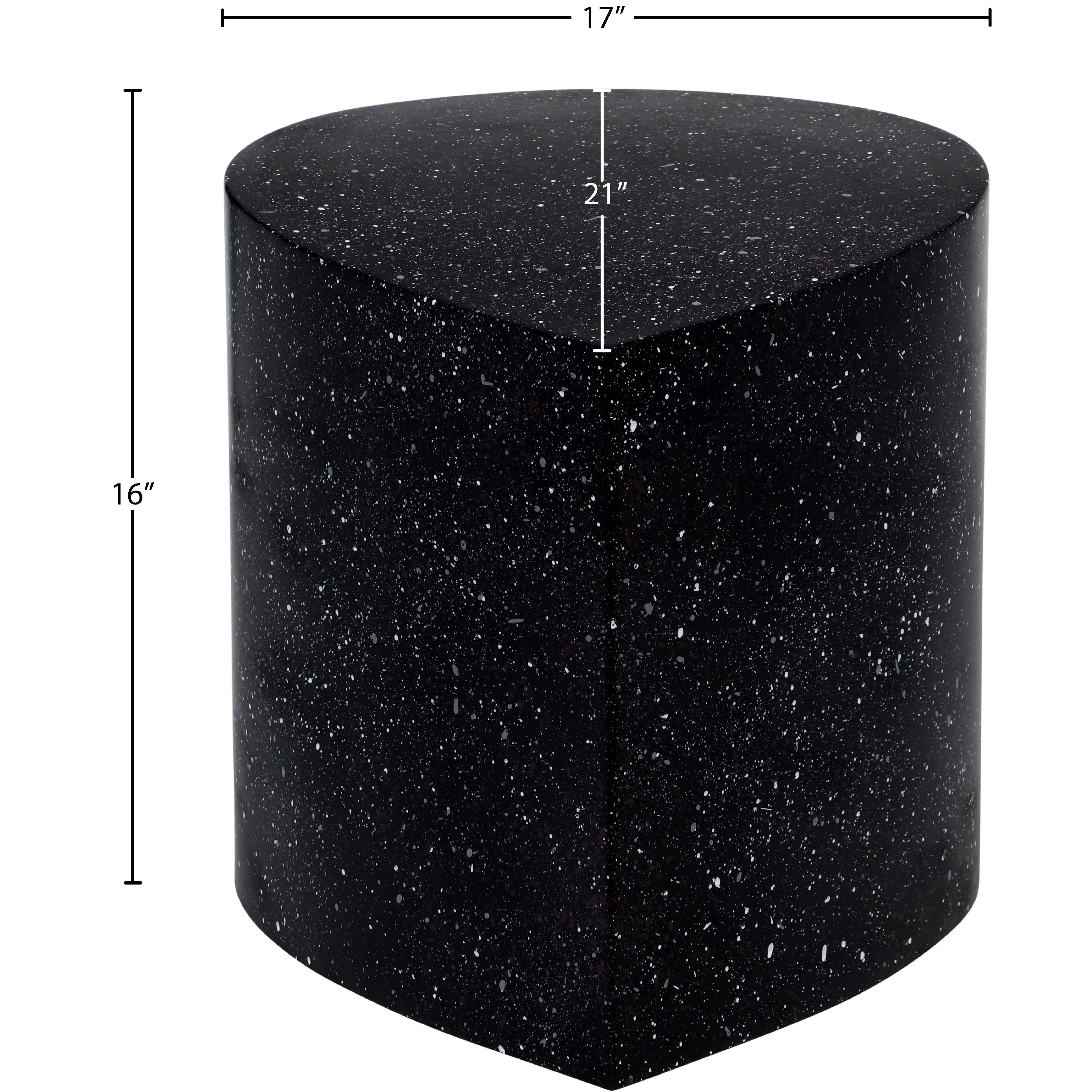 Meridian Petal Black Coffee Table