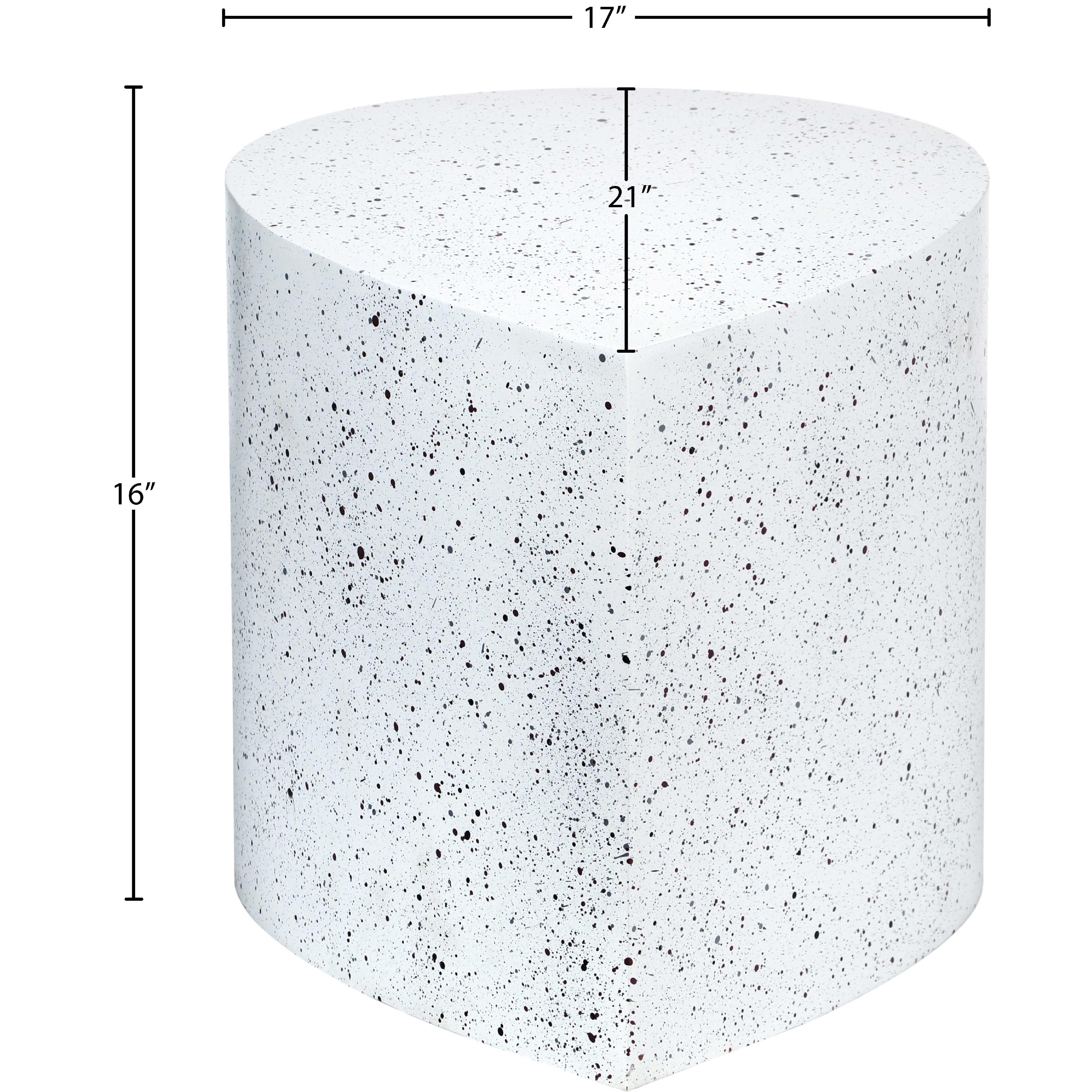 Meridian Petal White Coffee Table