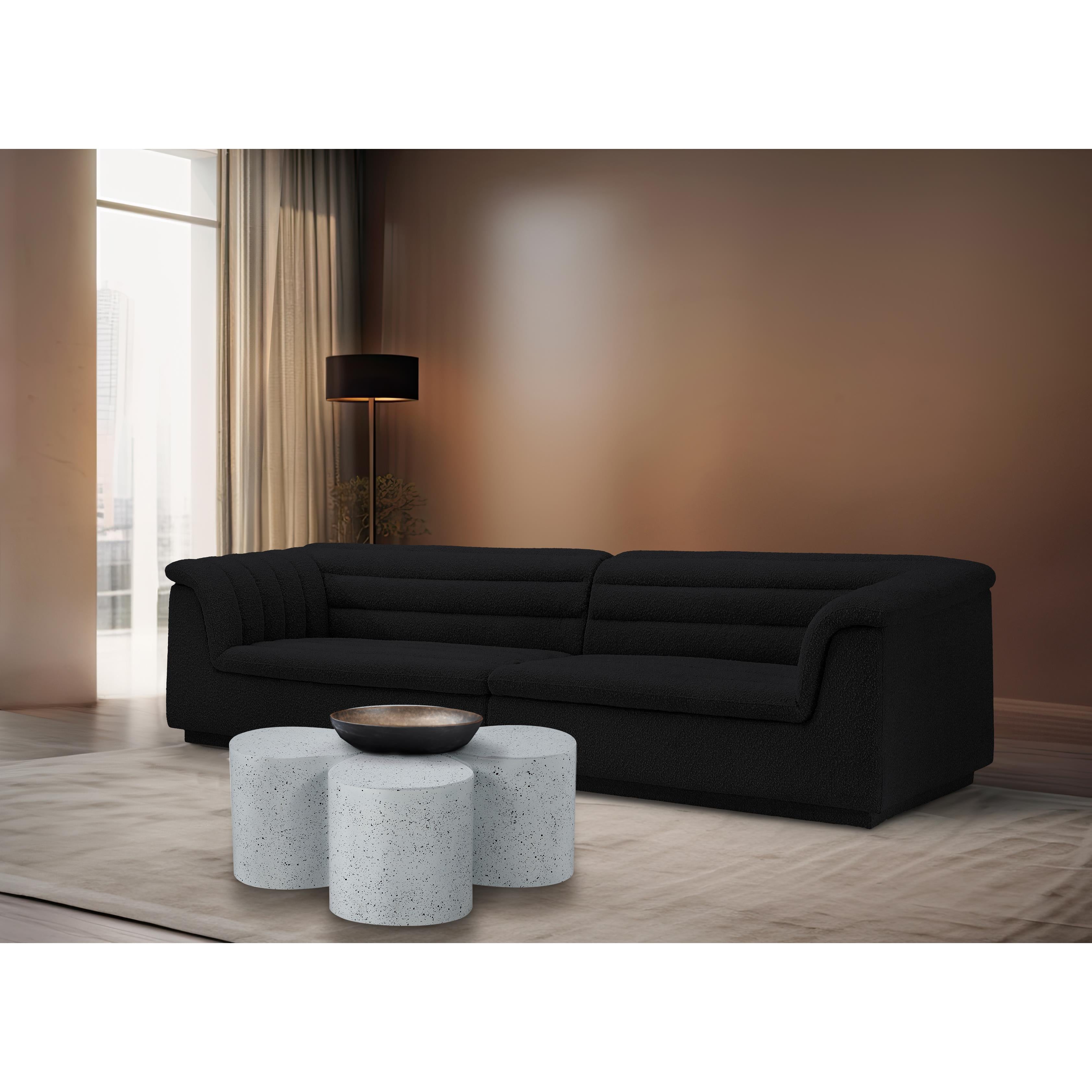 Meridian Petal White Coffee Table
