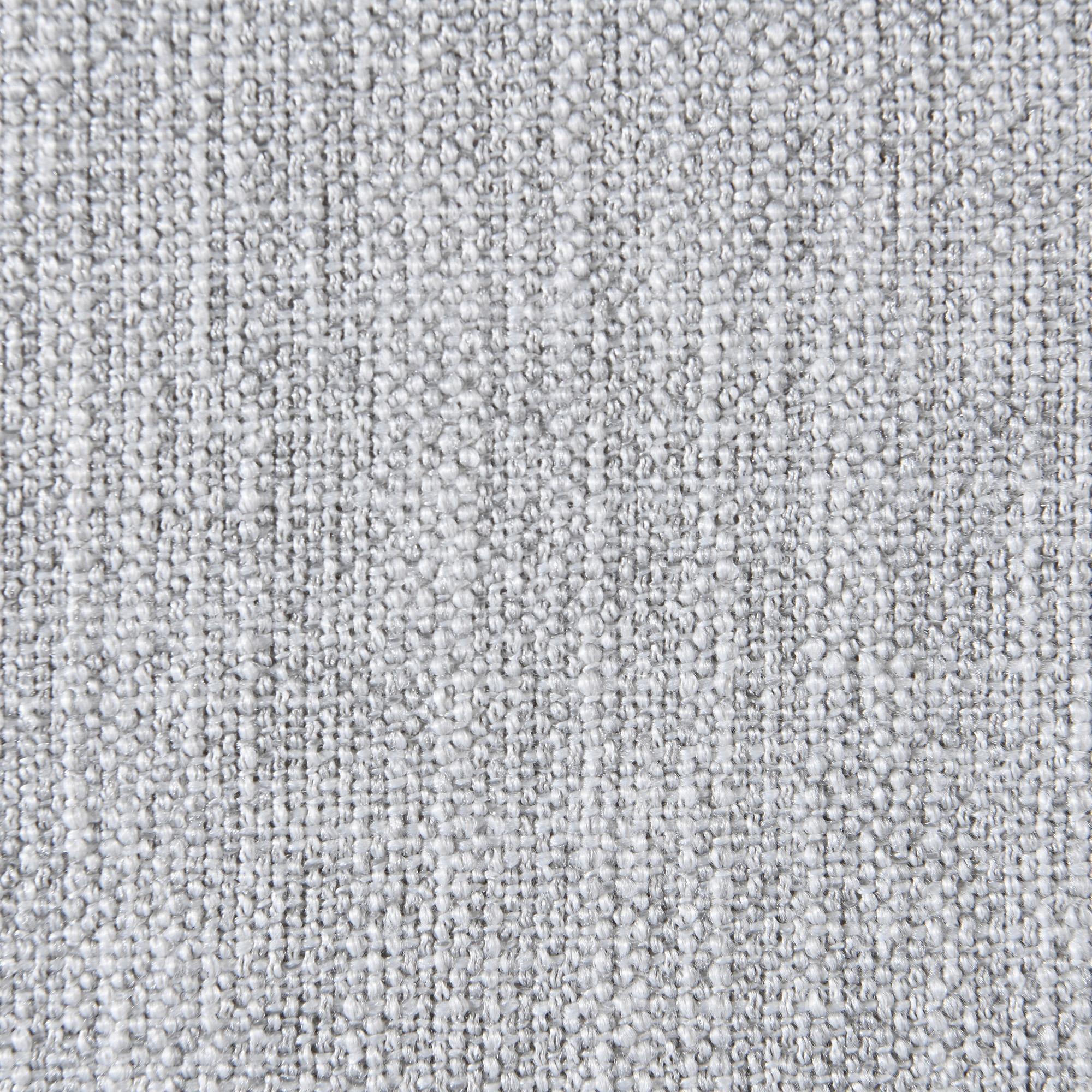 Meridian Myles Grey Linen Textured Fabric Twin Trundle Bed