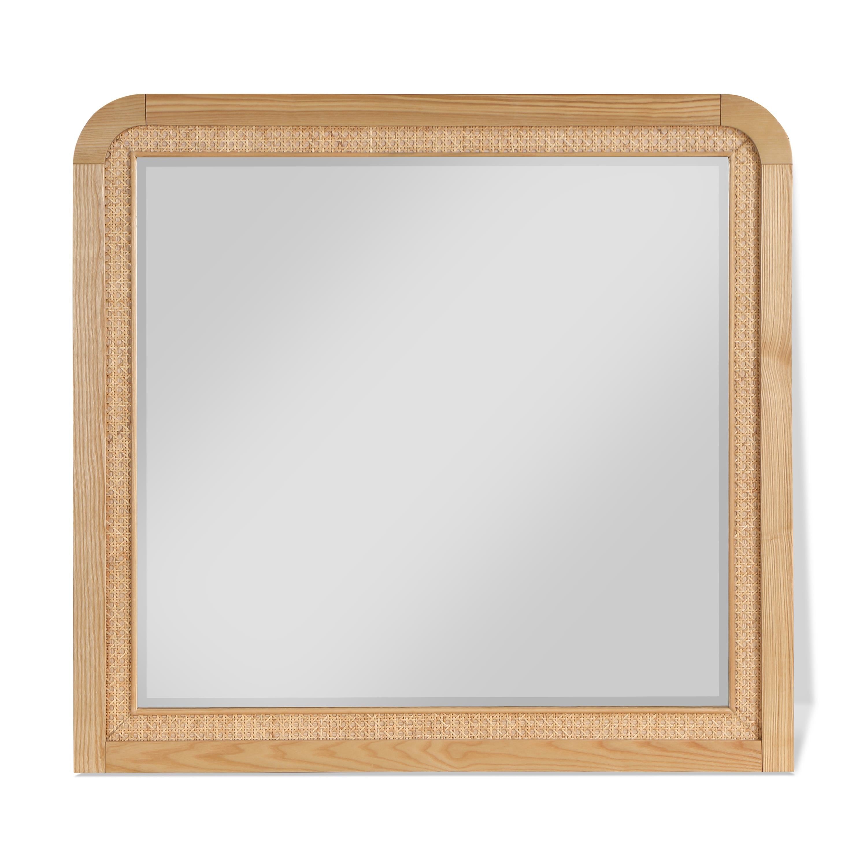 Meridian Siena Natural Mirror