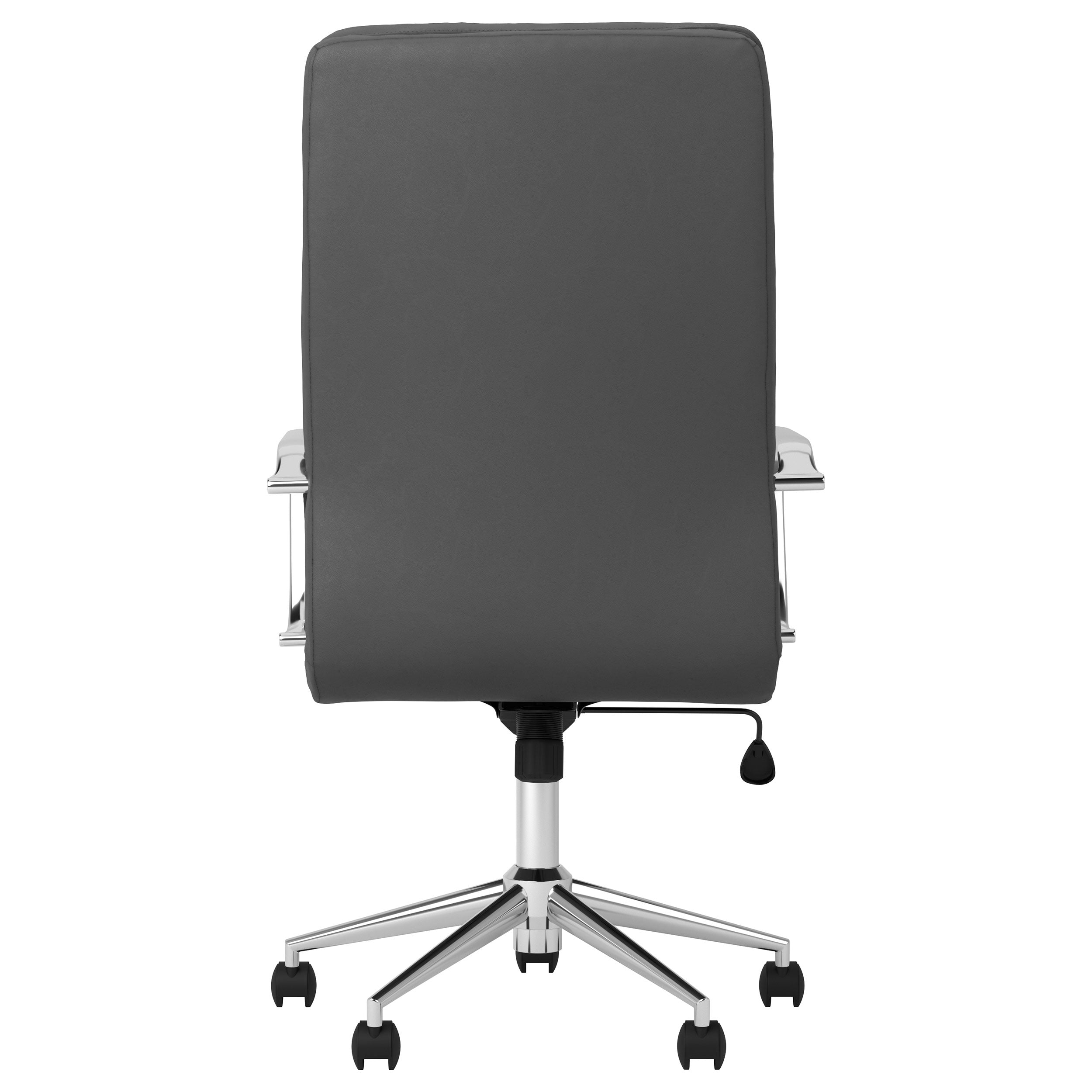 Ximena Upholstered Adjustable High Back Office Chair Black