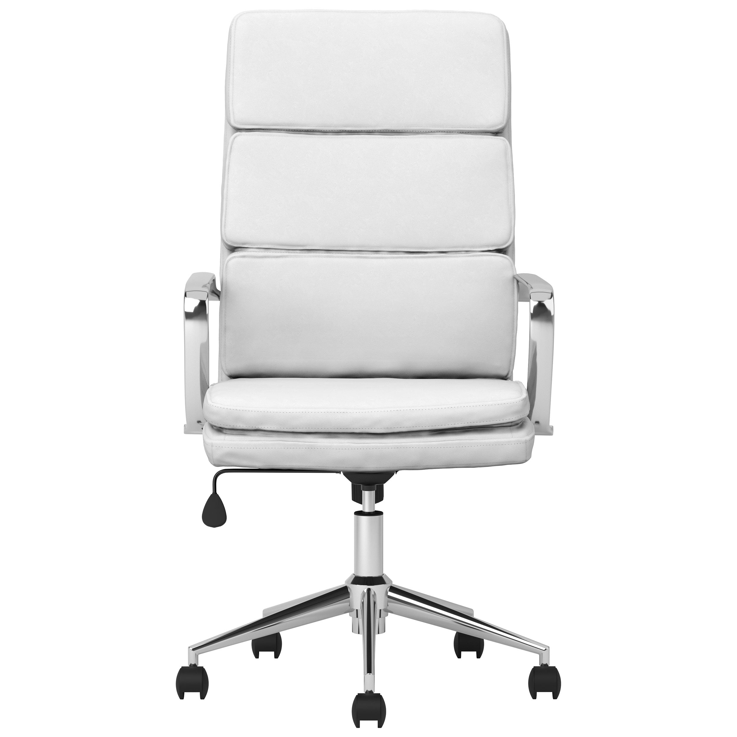 Ximena Upholstered Adjustable High Back Office Chair Black