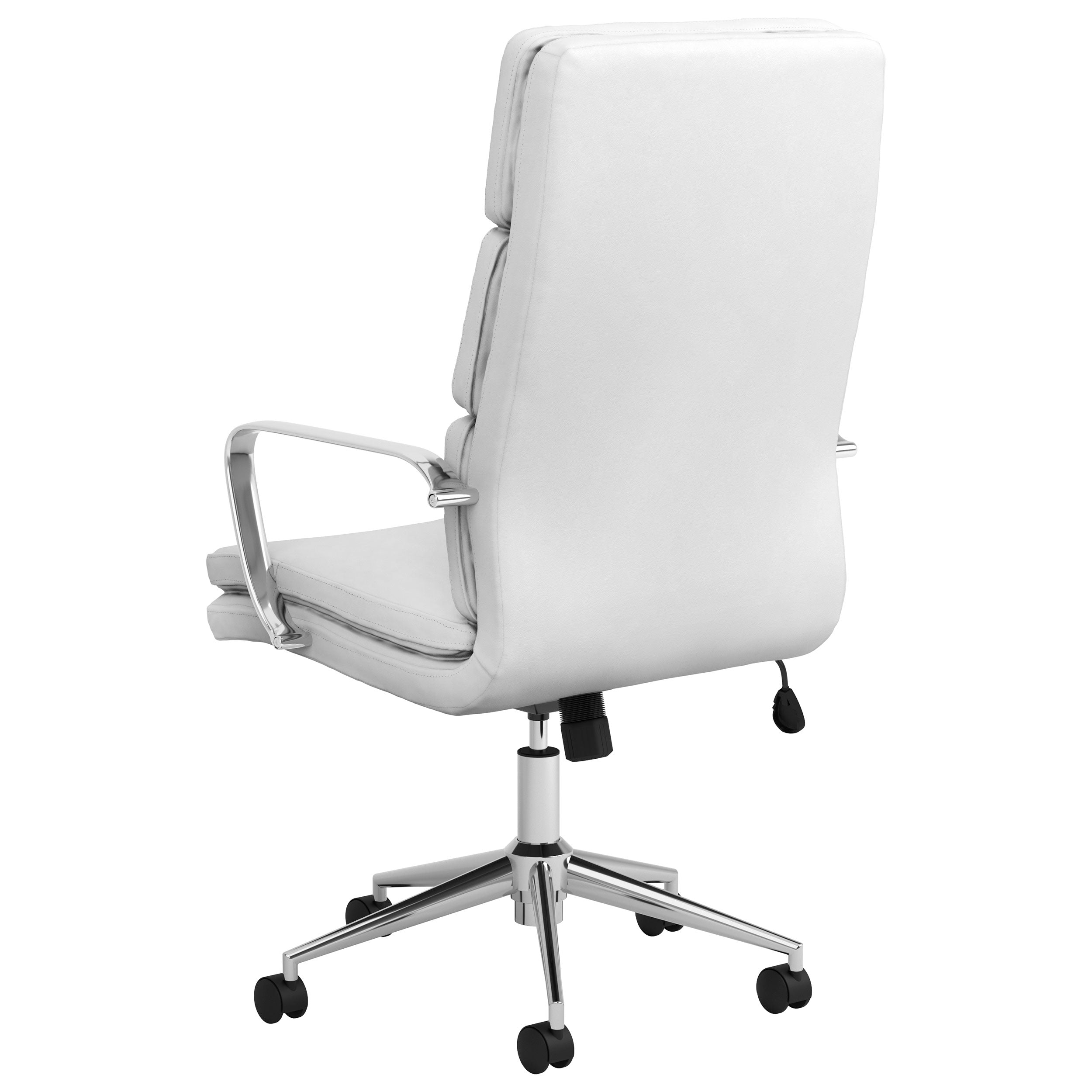 Ximena Upholstered Adjustable High Back Office Chair Black