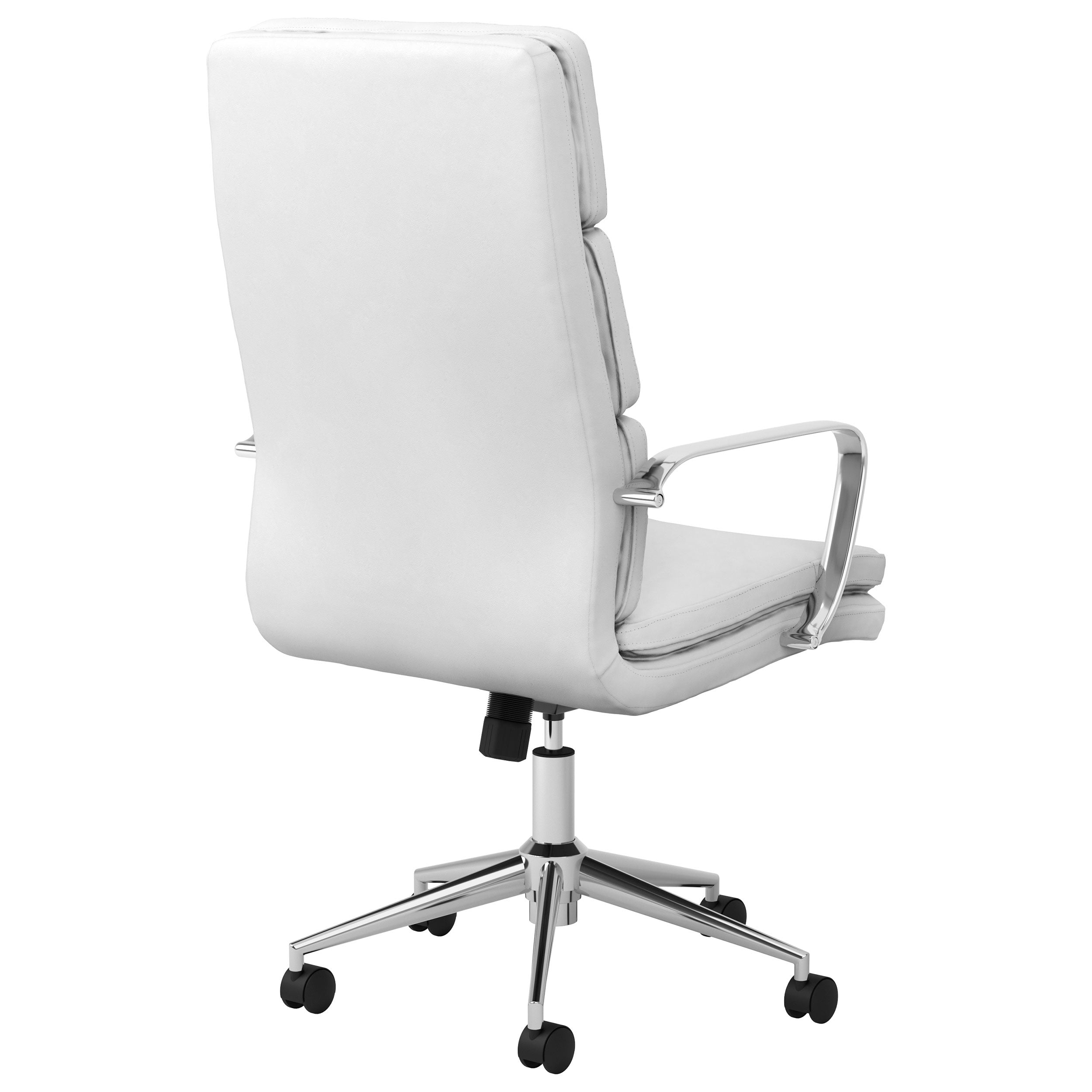Ximena Upholstered Adjustable High Back Office Chair Black
