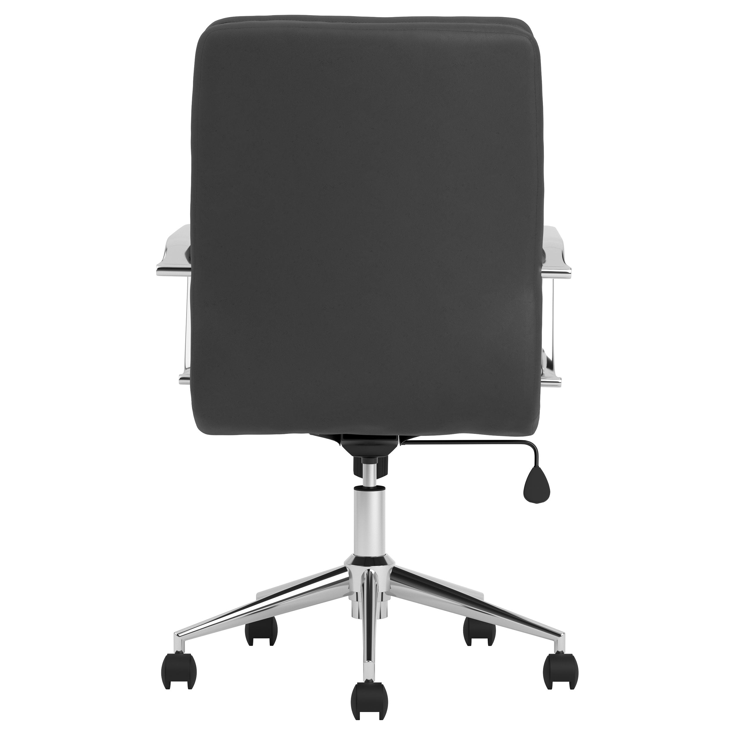 Ximena Upholstered Adjustable High Back Office Chair Black