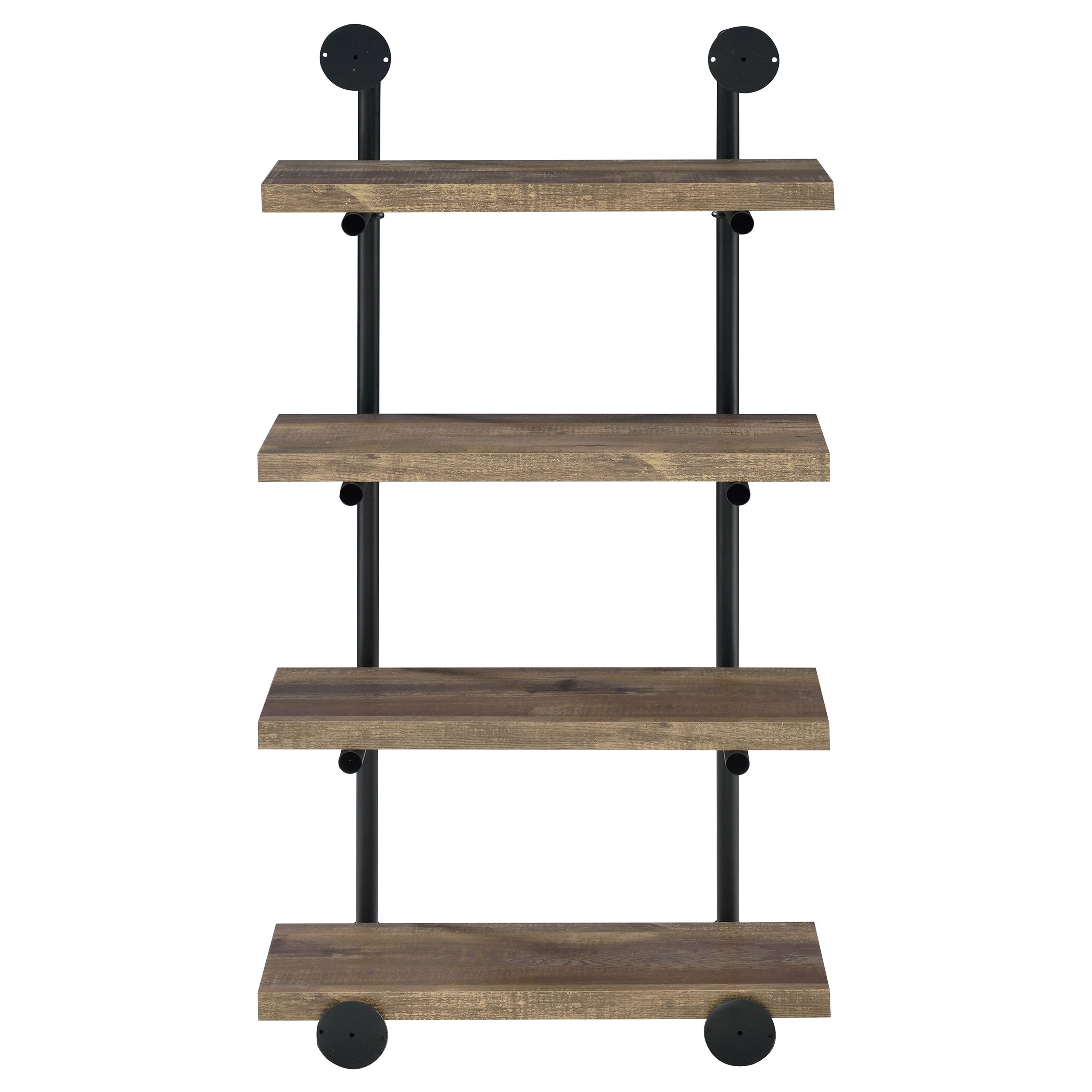 Elmcrest 24-inch 4-shelf Wall Bookshelf Grey Driftwood