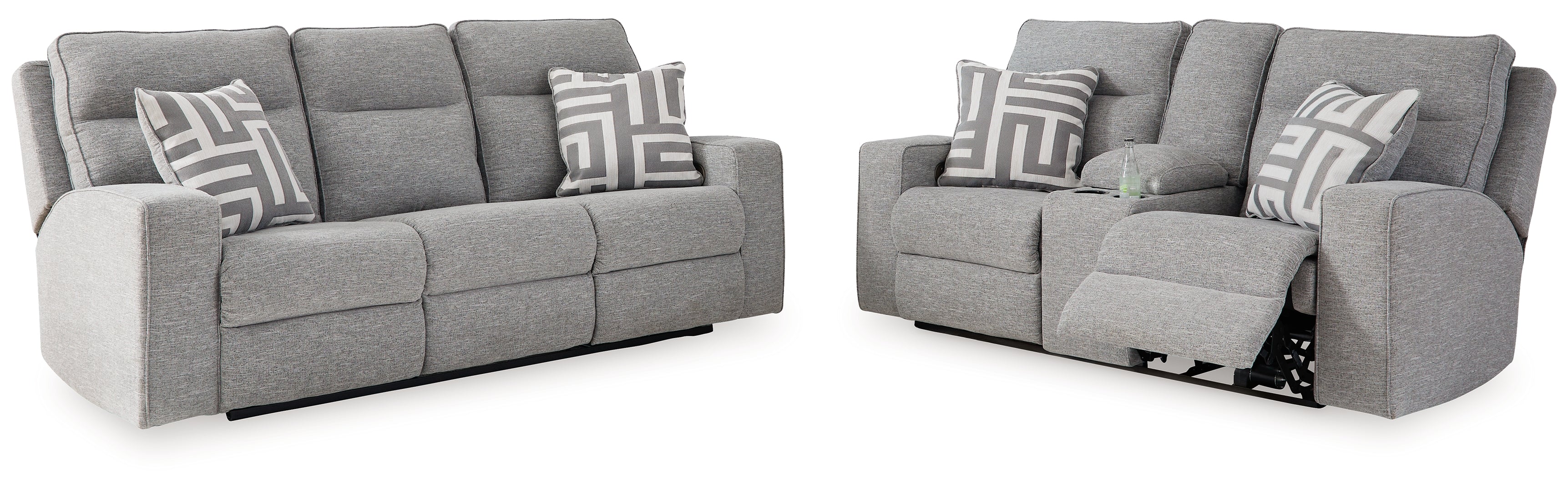 Biscoe Sofa Loveseat and Recliner