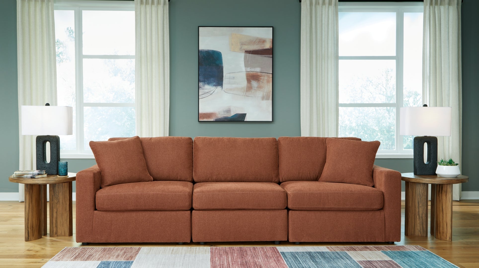 Modmax  Sectional with Ottoman