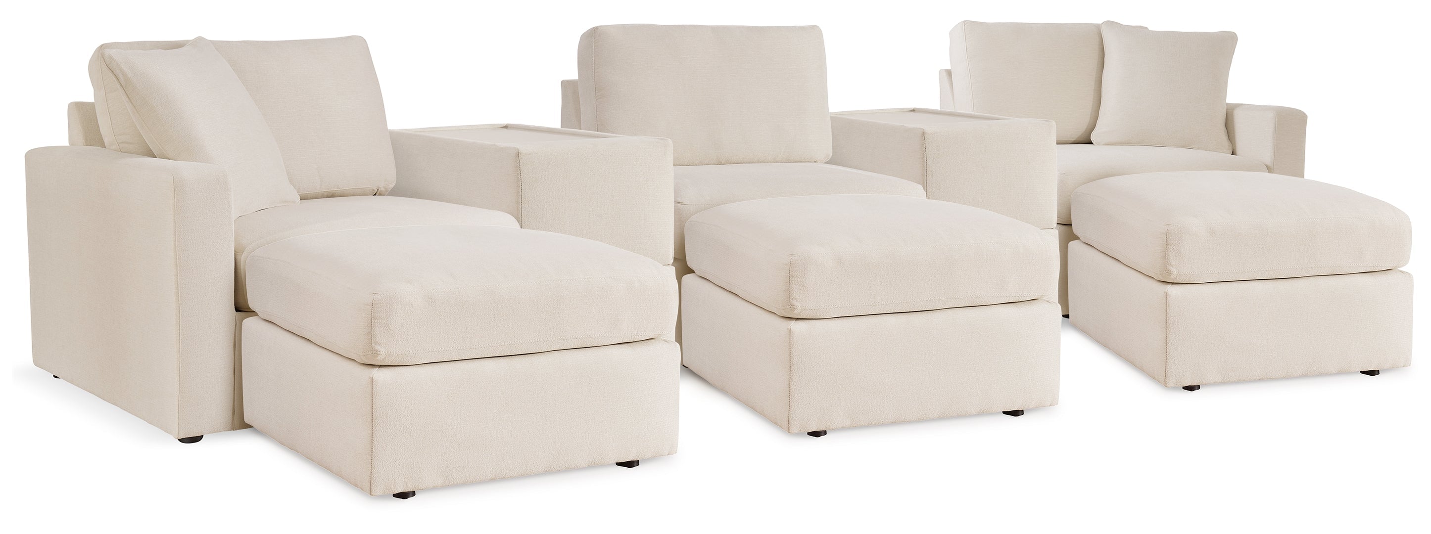 Modmax  Sectional with Ottoman