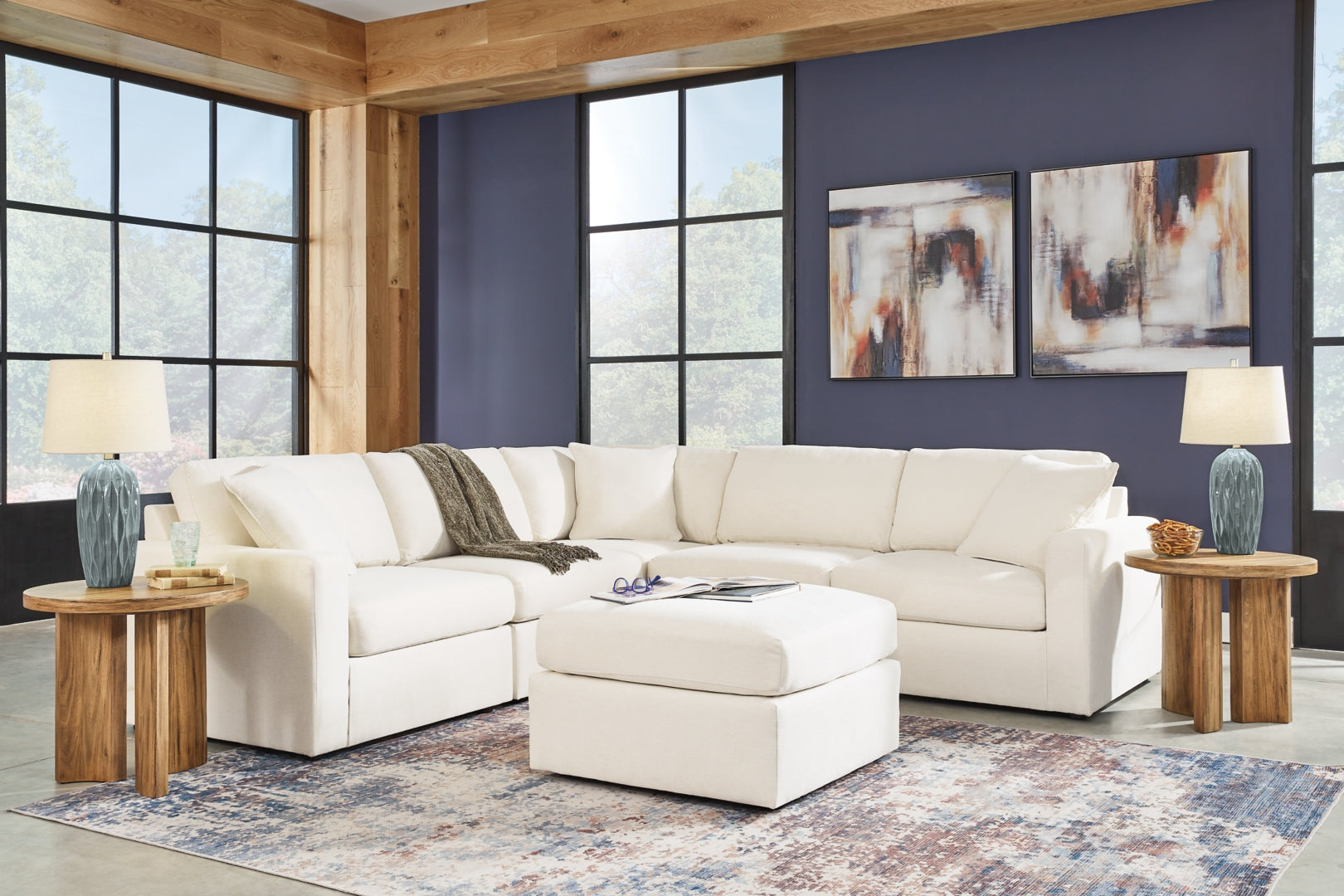 Modmax  Sectional with Ottoman