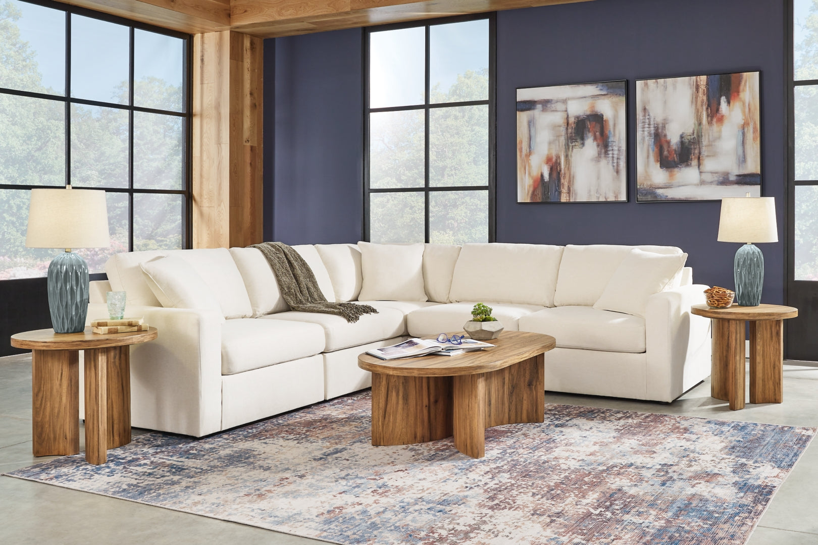 Modmax  Sectional with Ottoman