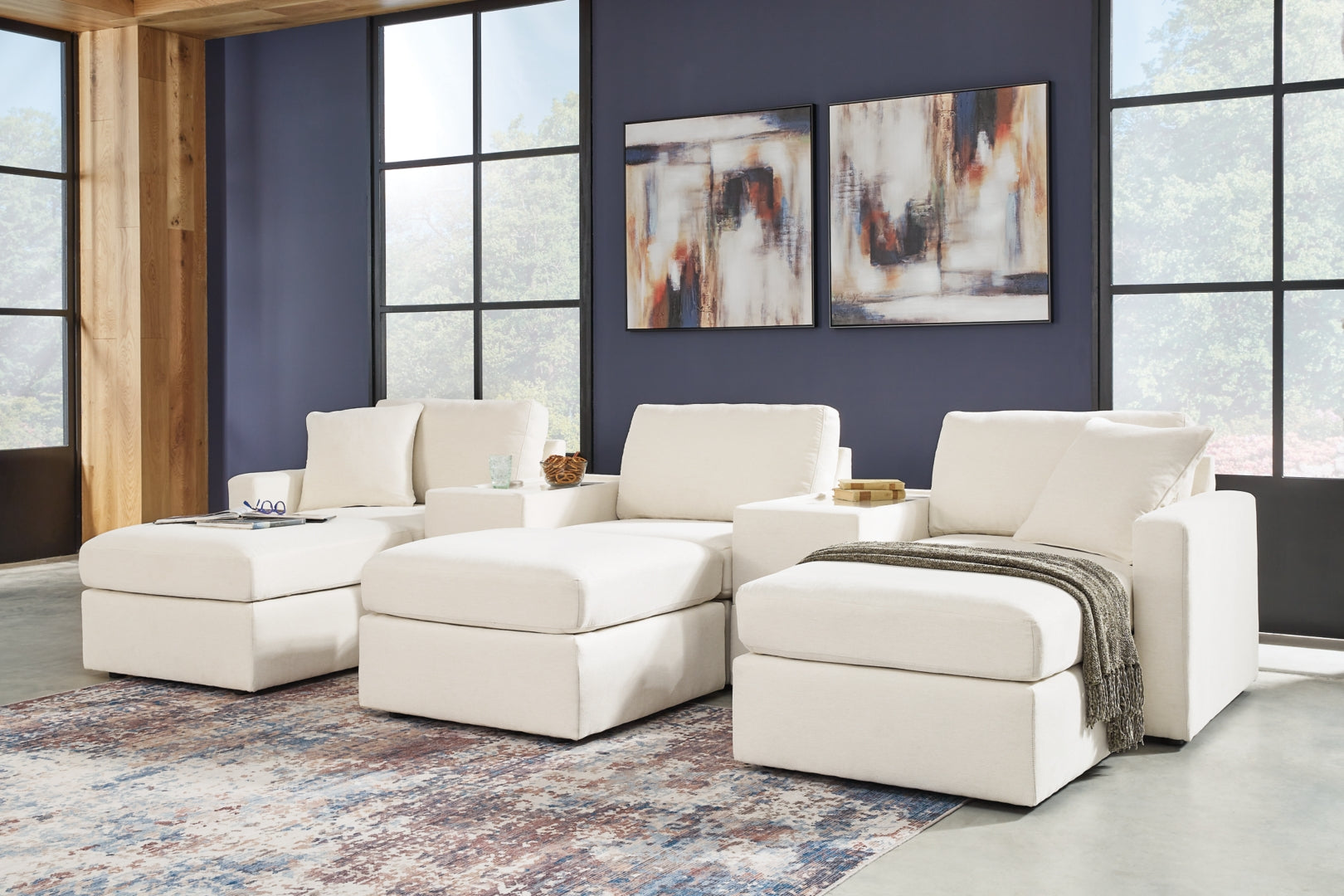 Modmax  Sectional with Ottoman