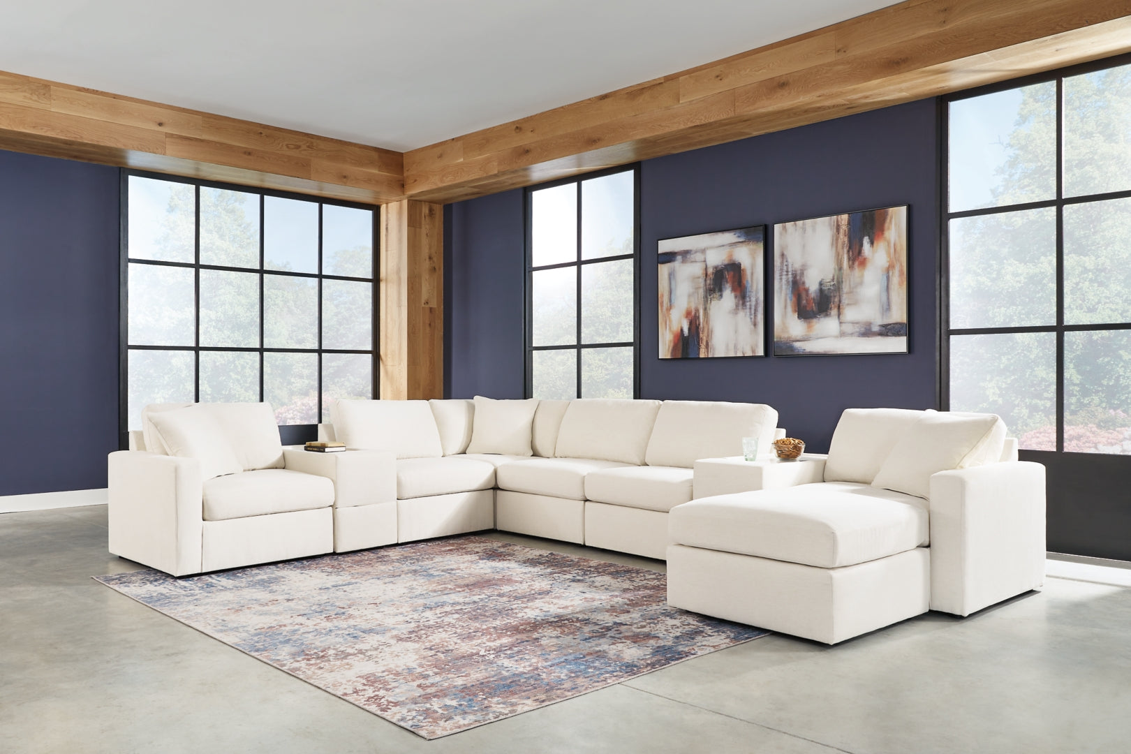 Modmax  Sectional with Ottoman