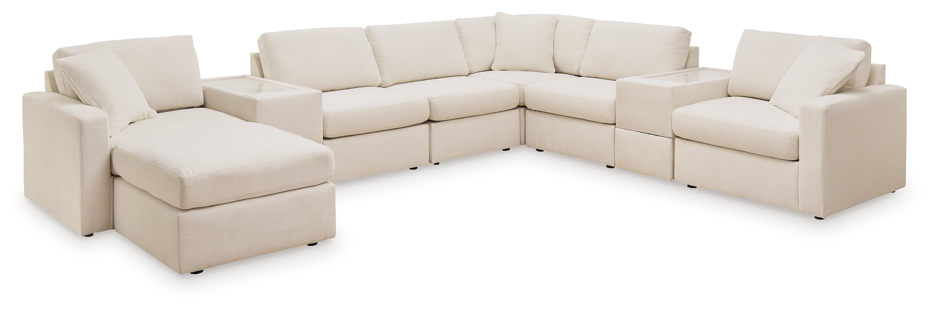 Modmax  Sectional with Ottoman