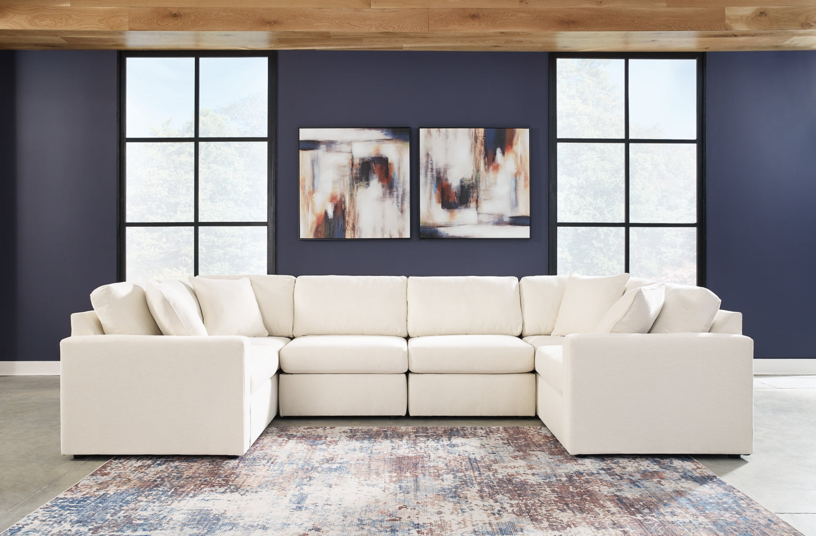 Modmax  Sectional with Ottoman