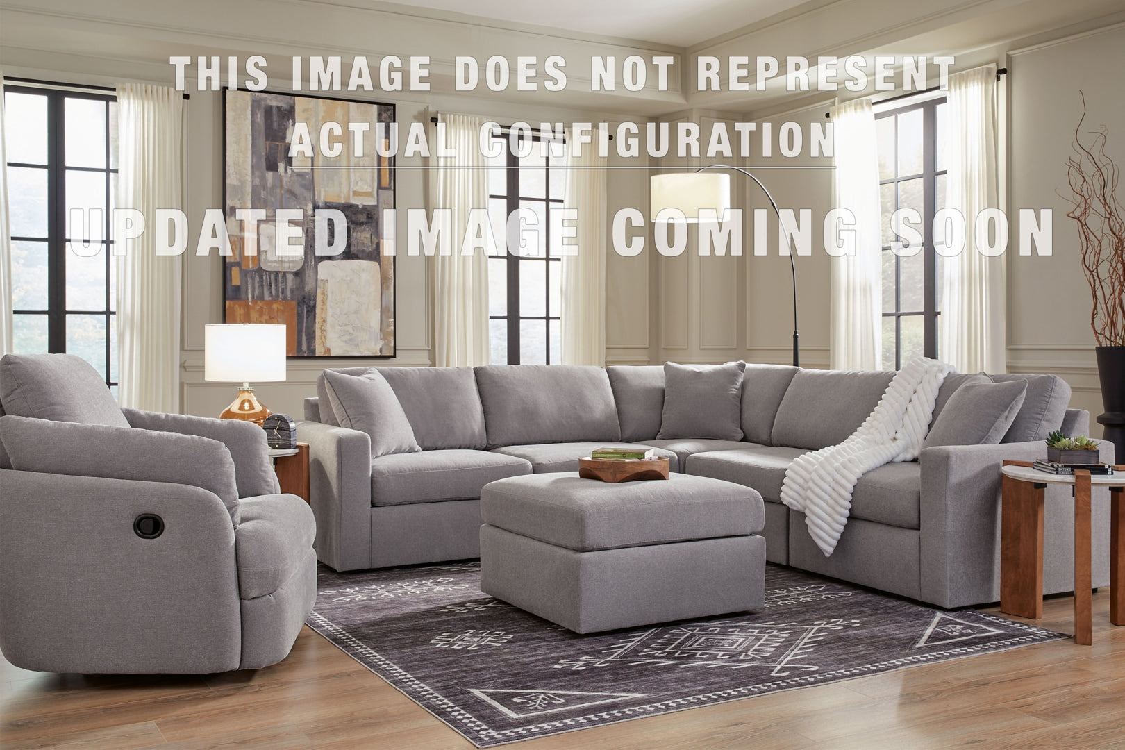 Modmax  Sectional with Ottoman