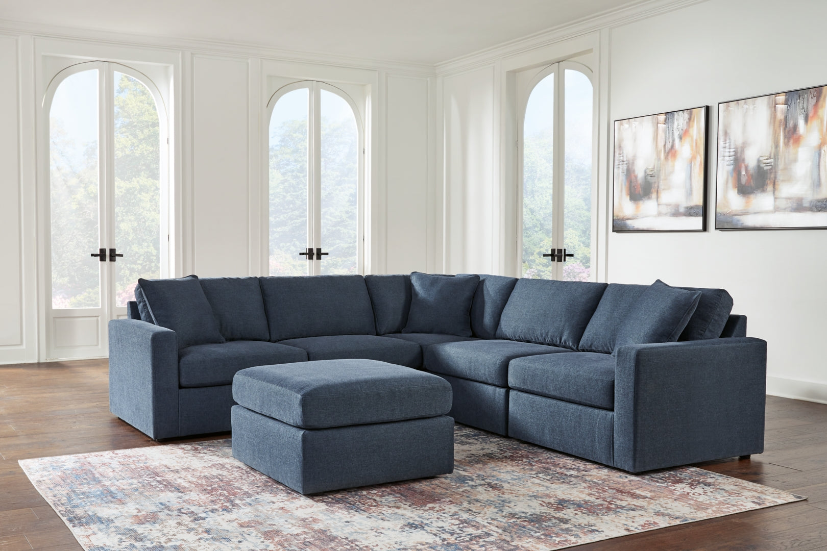 Modmax  Sectional with Ottoman