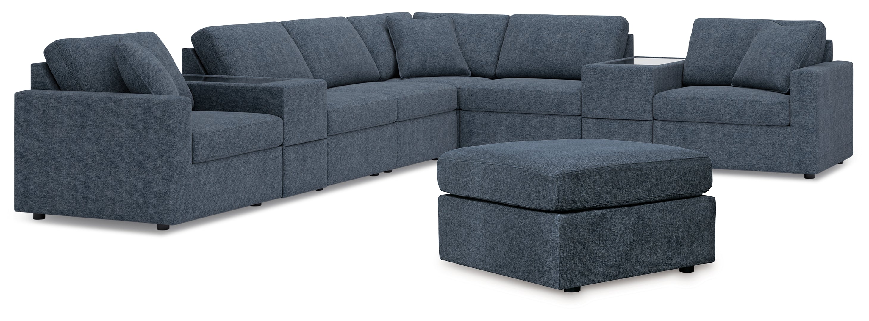 Modmax  Sectional with Ottoman