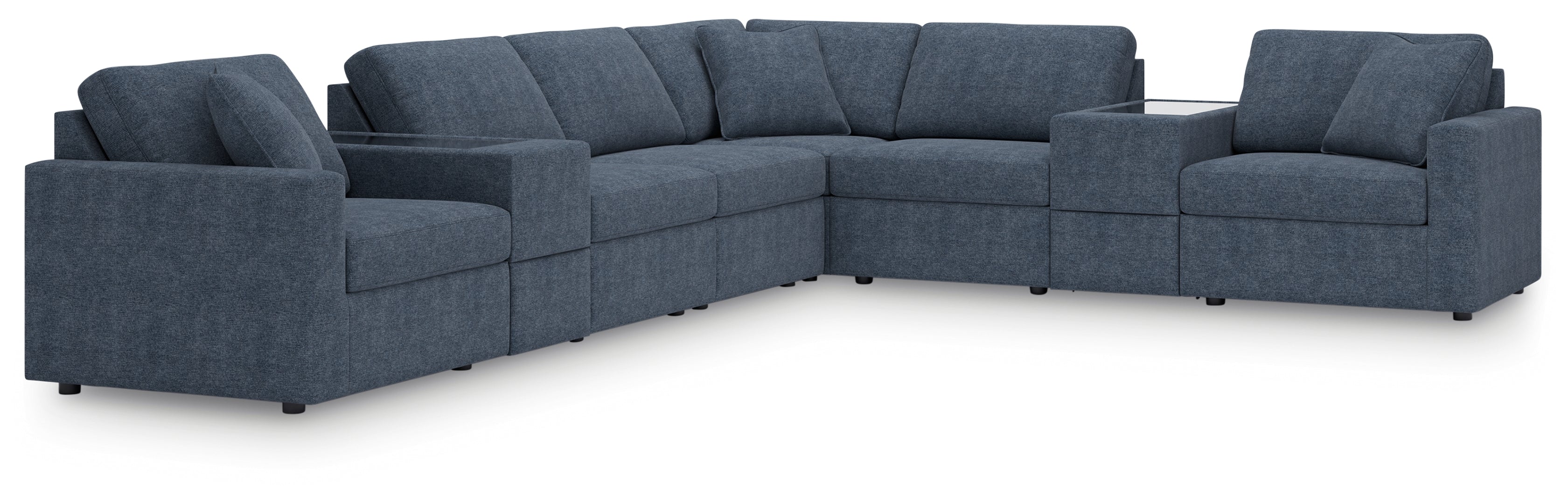 Modmax Sectional with Storage Console