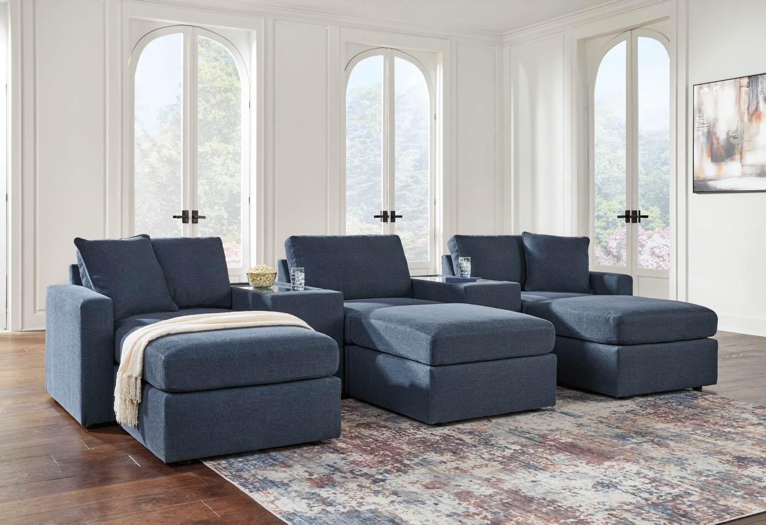 Modmax  Sectional with Ottoman