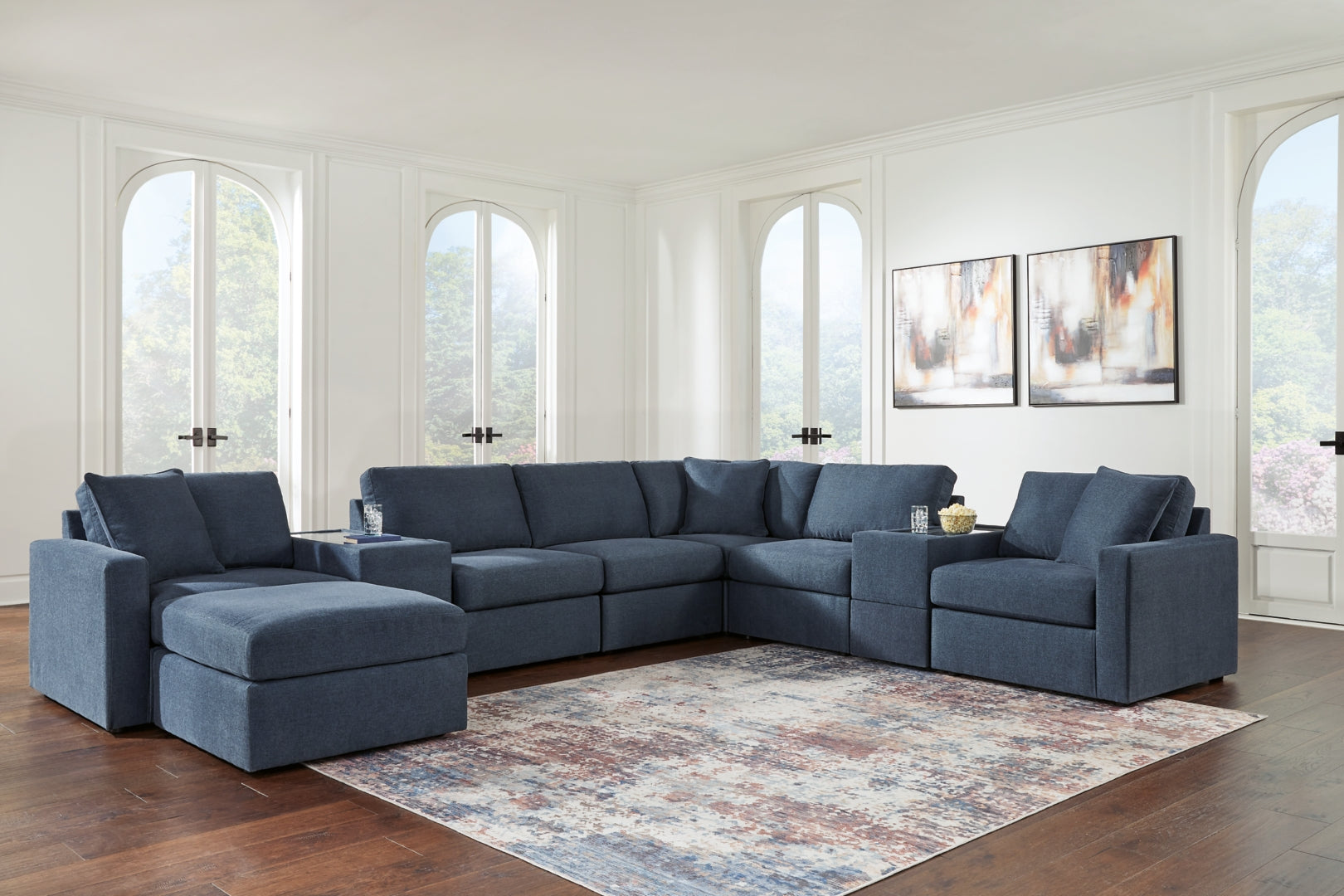 Modmax  Sectional with Ottoman