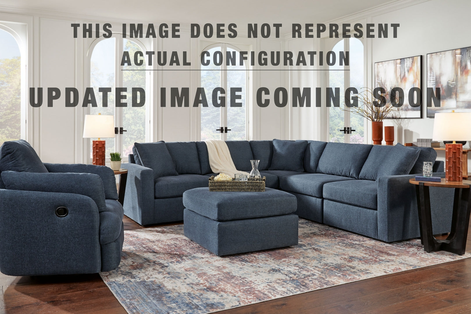 Modmax  Sectional with Ottoman