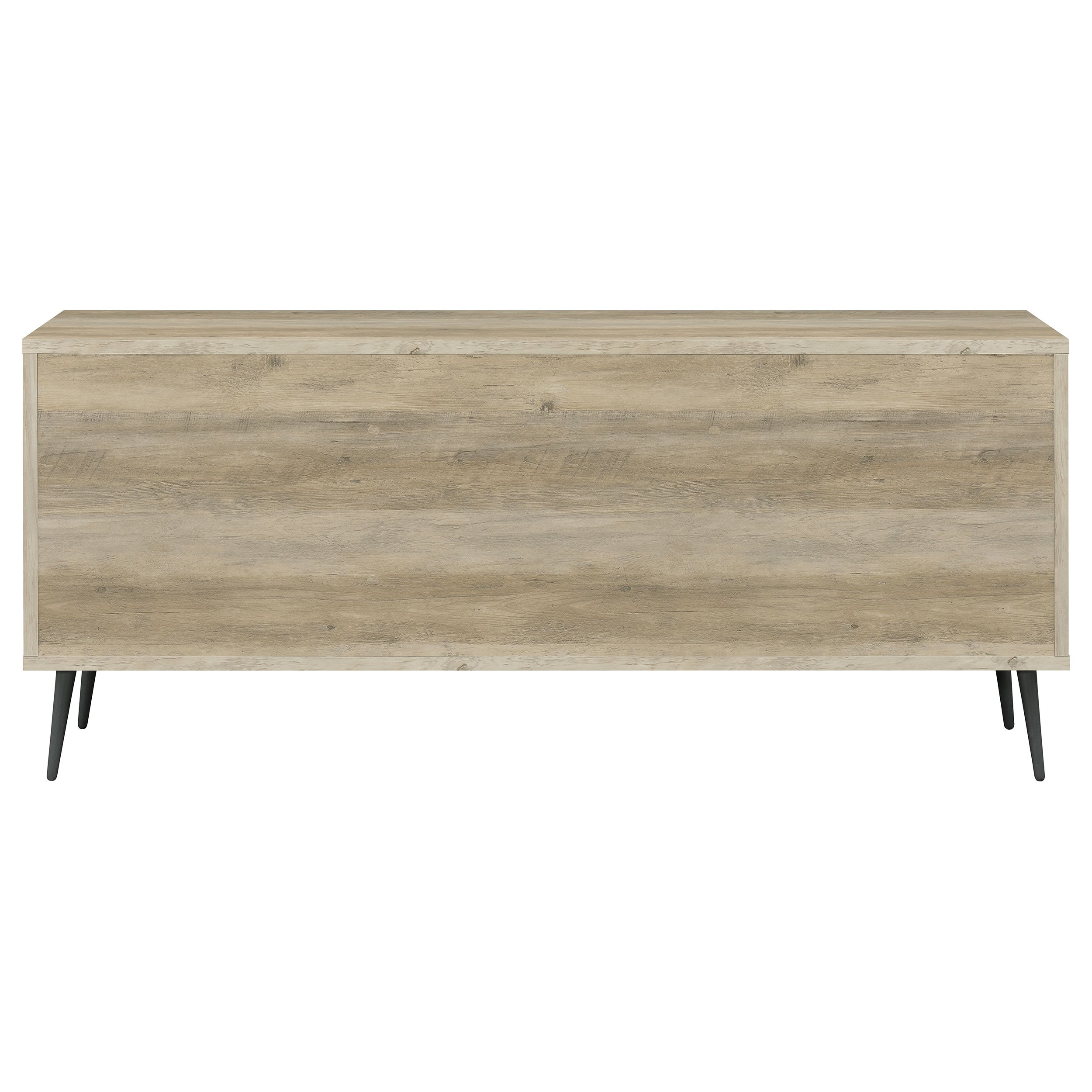 Maeve 2-door Engineered Wood Cabinet Antique Pine and Grey