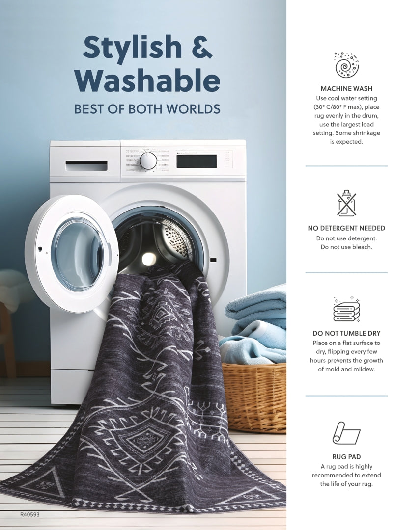 Willbertal Washable Large Rug