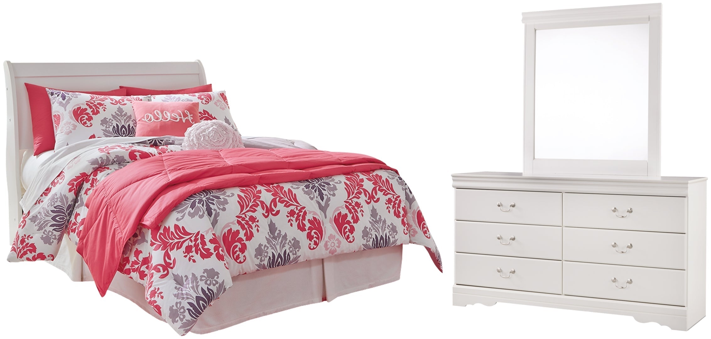 Anarasia White Bedroom Set