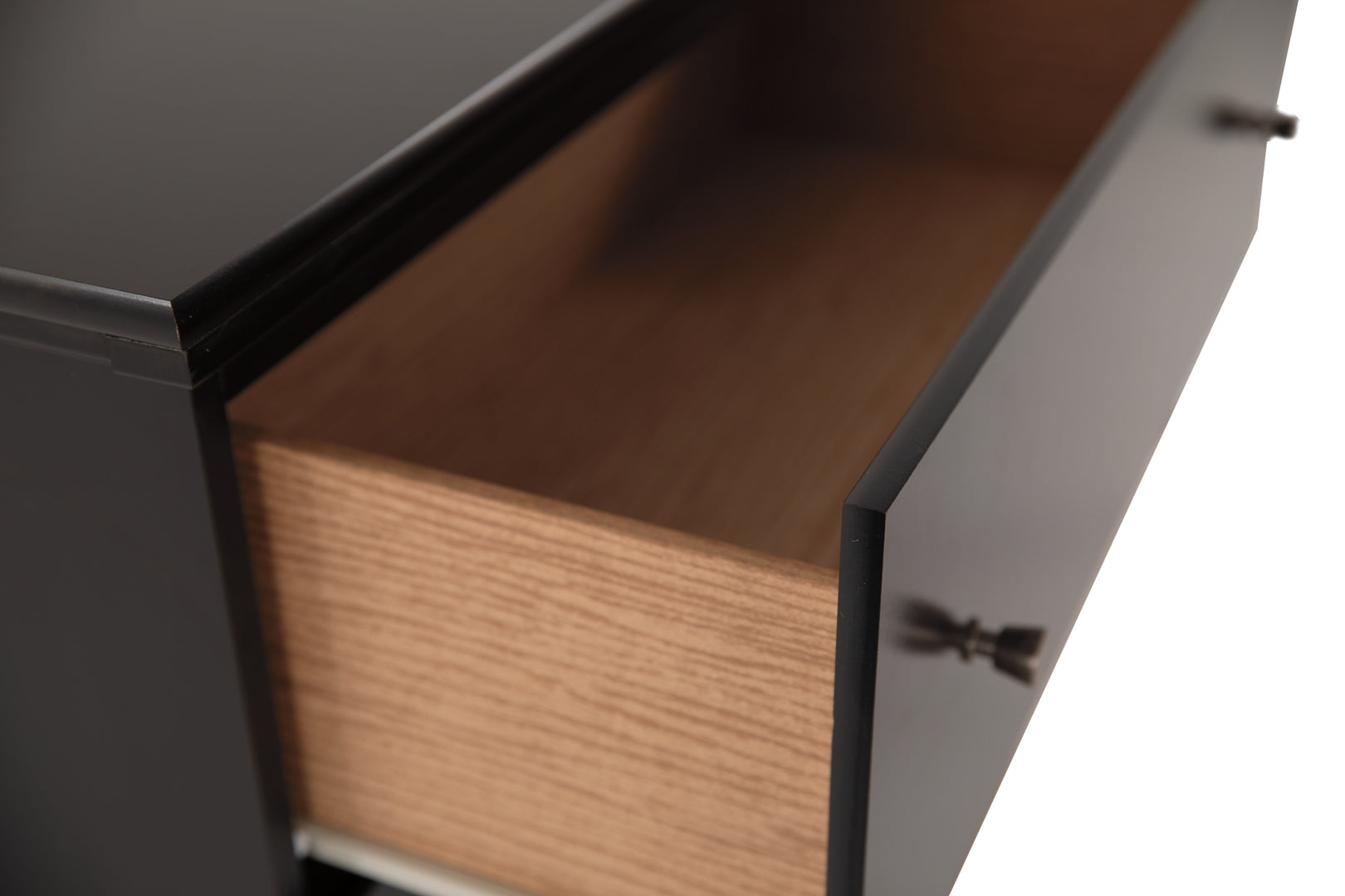 Maribel Black Panel Bedroom Set